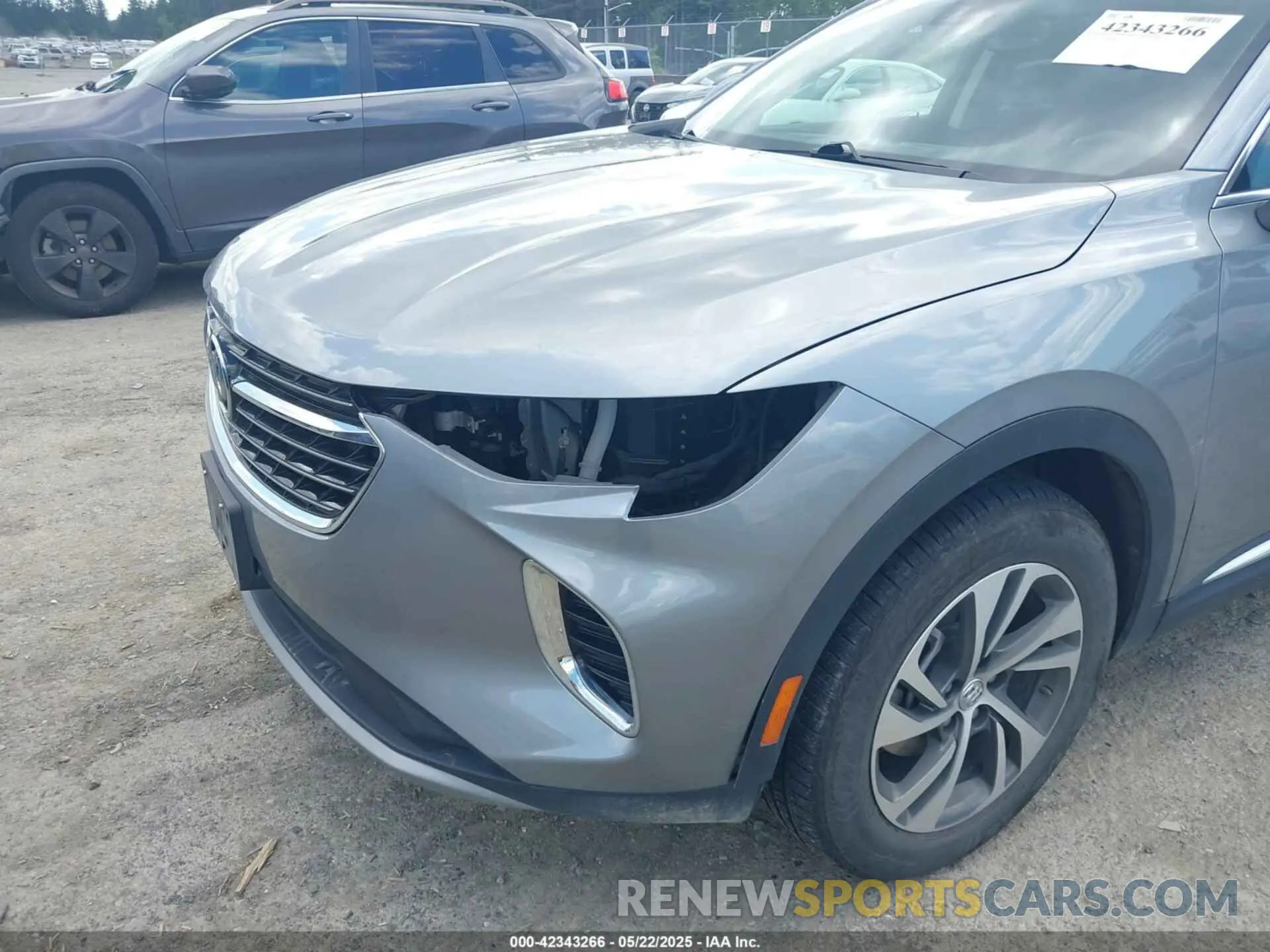 6 fotografías del automóvil dañado LRBFZNR40PD086284 BUICK ENVISION 2023