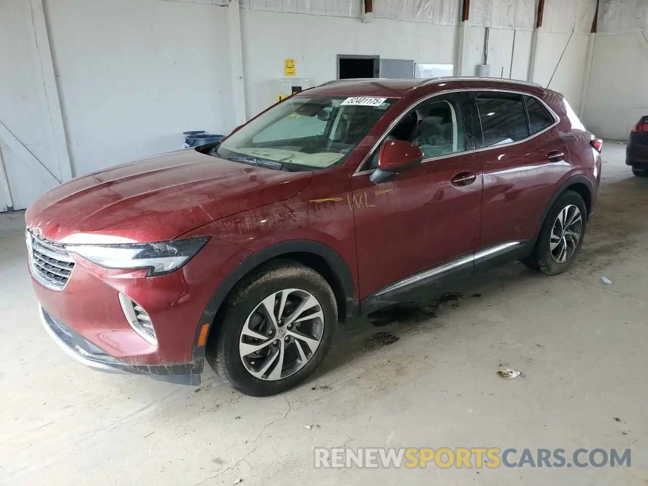 1 fotografías del automóvil dañado LRBFZNR41PD014400 BUICK ENVISION 2023