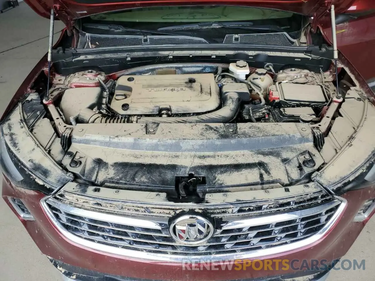 12 fotografías del automóvil dañado LRBFZNR41PD014400 BUICK ENVISION 2023