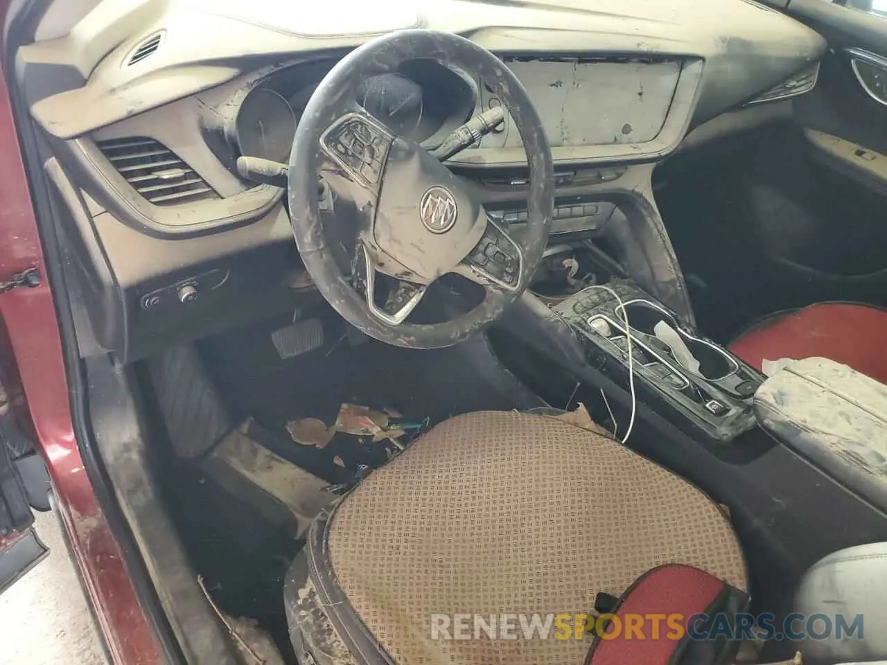 8 fotografías del automóvil dañado LRBFZNR41PD014400 BUICK ENVISION 2023