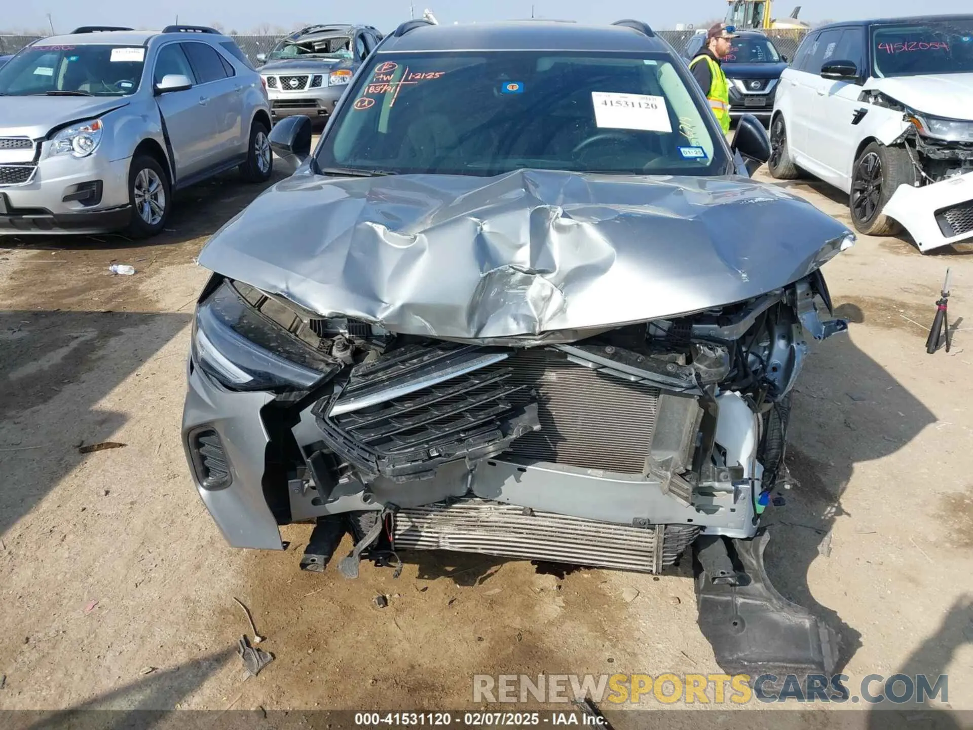 6 fotografías del automóvil dañado LRBFZNR41PD036719 BUICK ENVISION 2023
