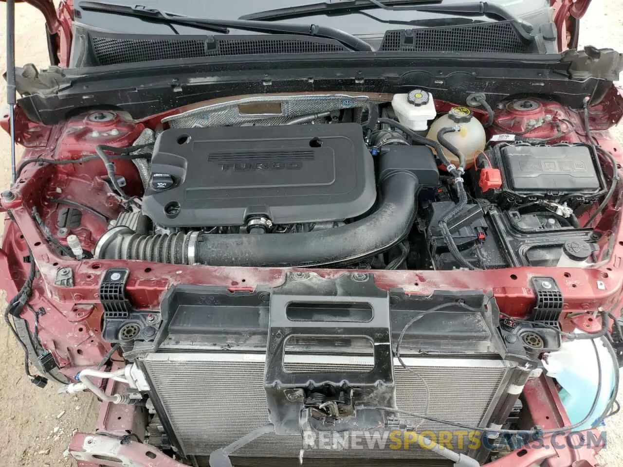 12 fotografías del automóvil dañado LRBFZNR42PD055649 BUICK ENVISION 2023