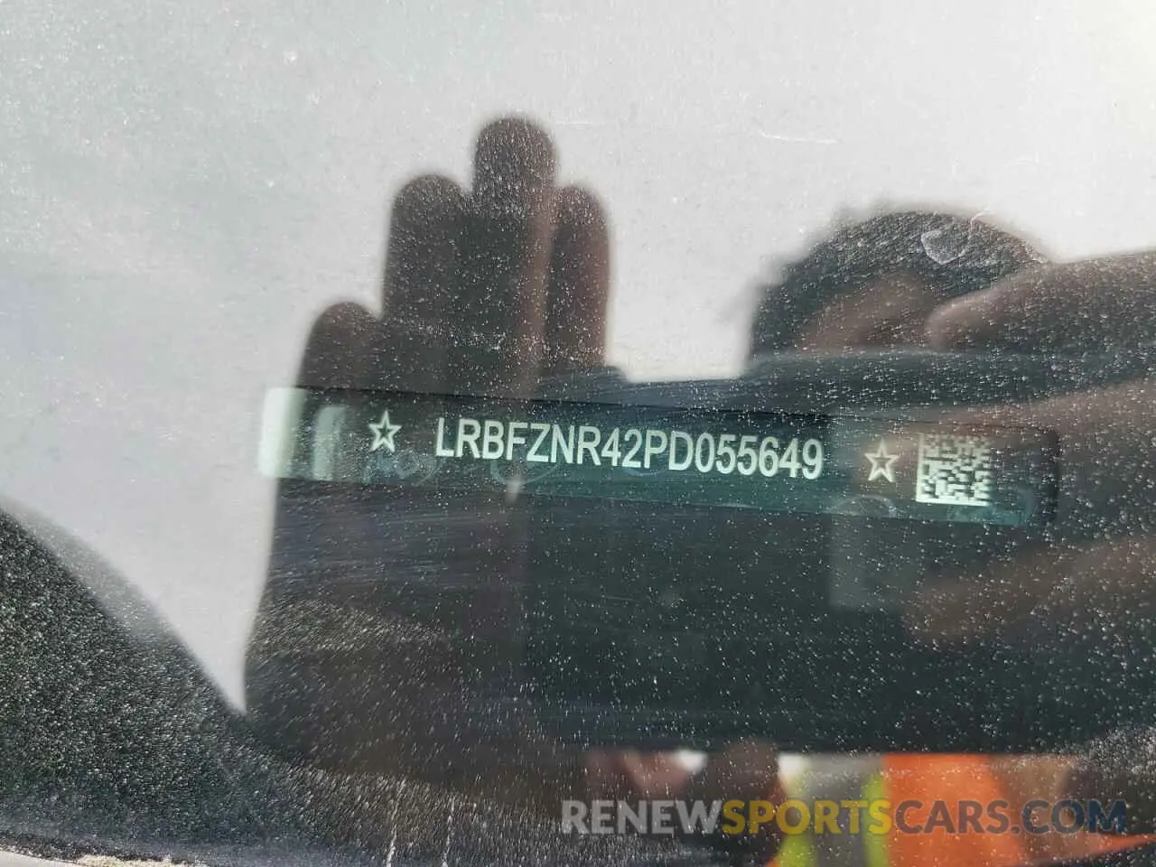 13 fotografías del automóvil dañado LRBFZNR42PD055649 BUICK ENVISION 2023