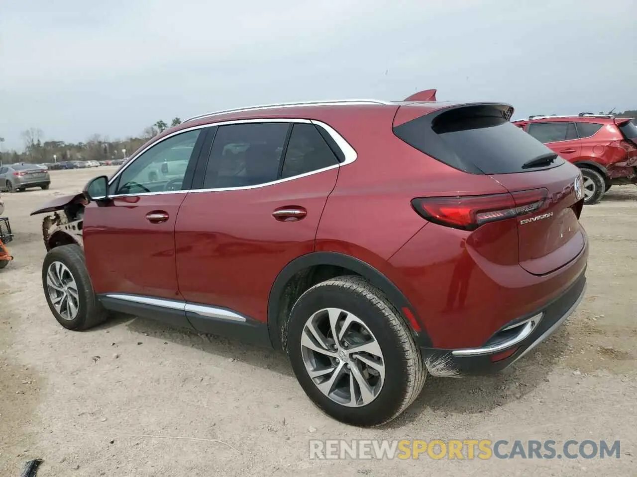 2 fotografías del automóvil dañado LRBFZNR42PD055649 BUICK ENVISION 2023
