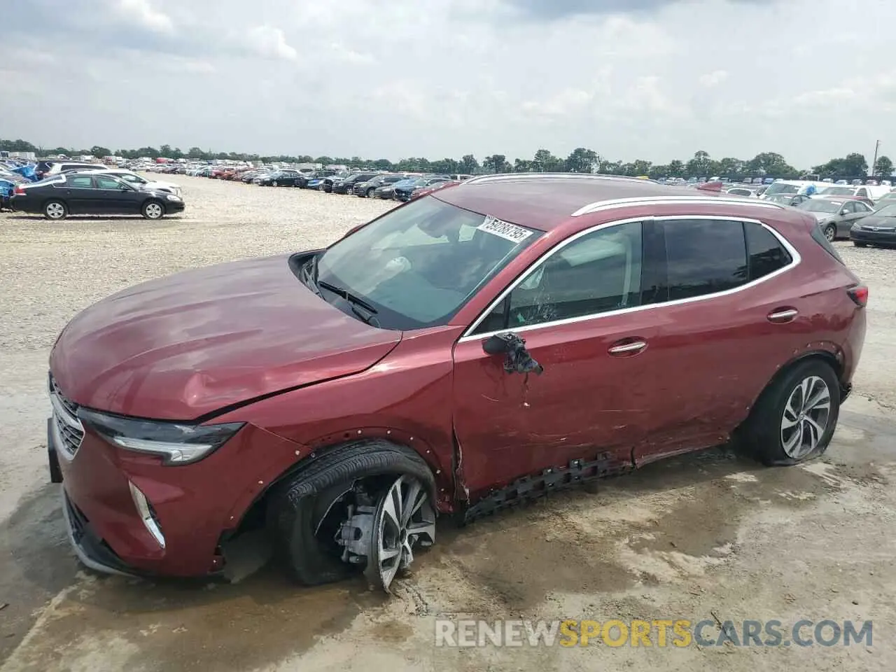 1 fotografías del automóvil dañado LRBFZNR43PD025964 BUICK ENVISION 2023