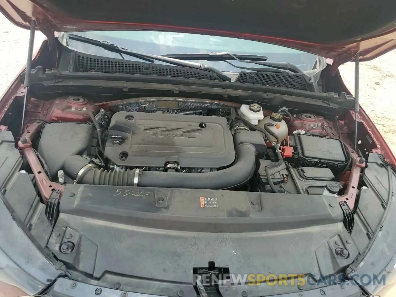 12 fotografías del automóvil dañado LRBFZNR43PD025964 BUICK ENVISION 2023