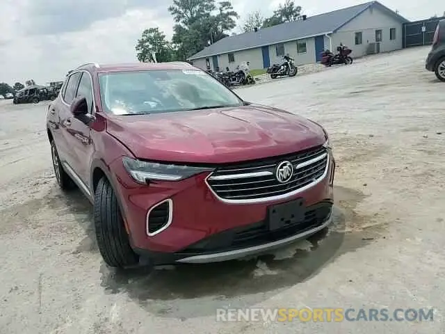 14 fotografías del automóvil dañado LRBFZNR43PD025964 BUICK ENVISION 2023