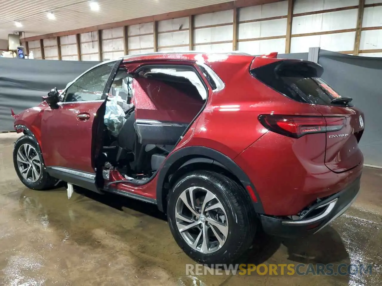 2 fotografías del automóvil dañado LRBFZNR43PD074596 BUICK ENVISION 2023