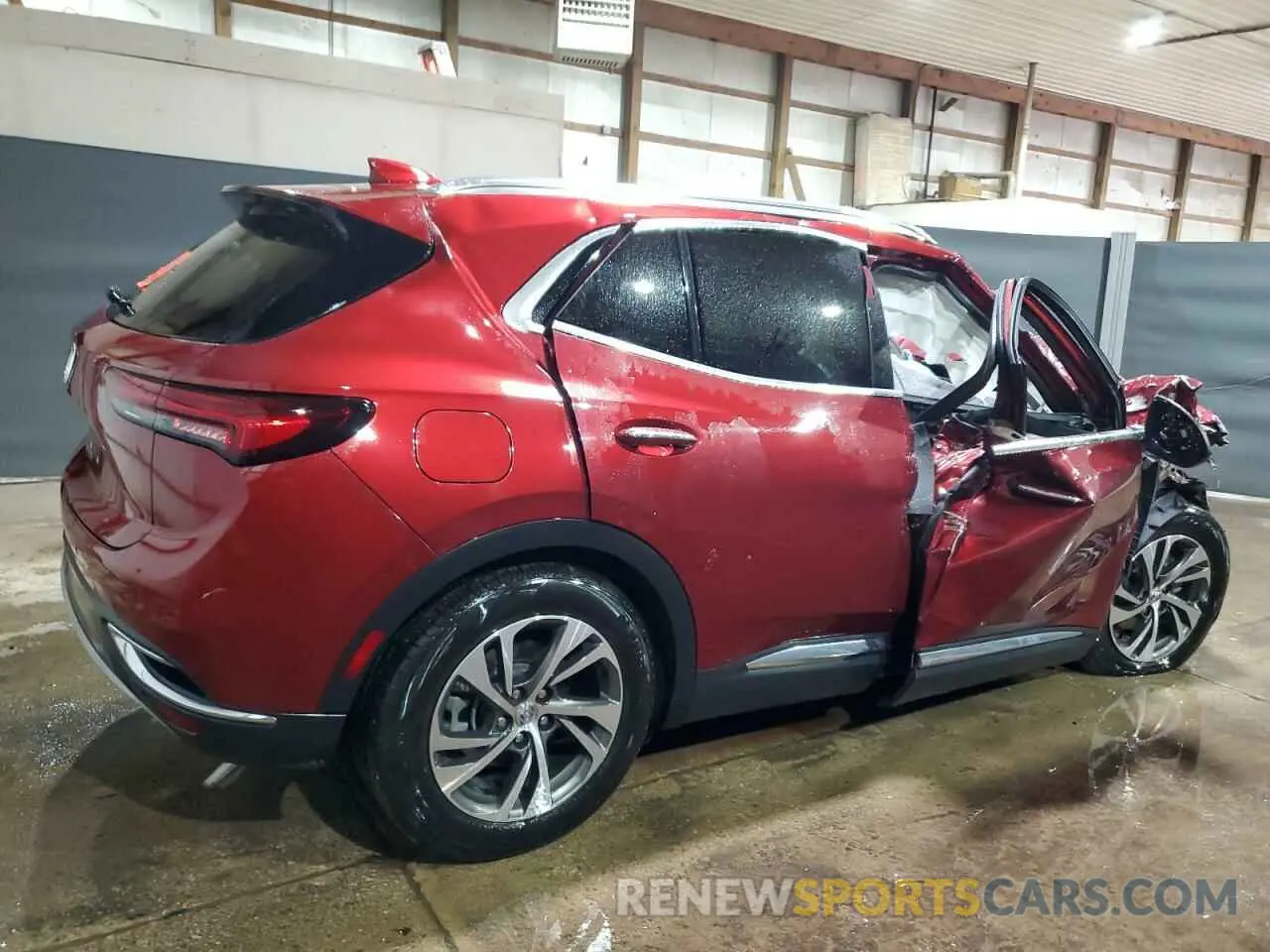 3 fotografías del automóvil dañado LRBFZNR43PD074596 BUICK ENVISION 2023
