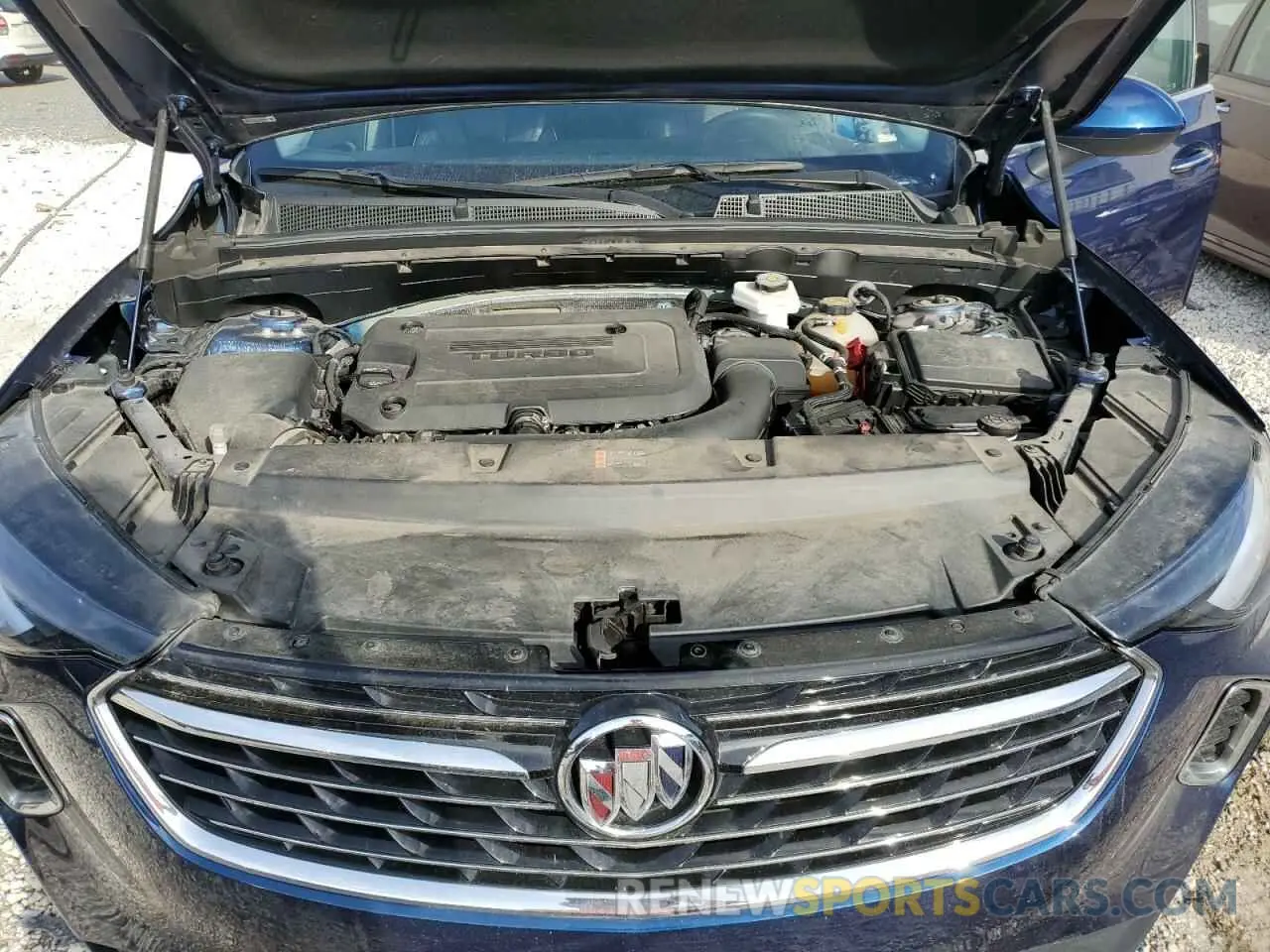 12 fotografías del automóvil dañado LRBFZNR43PD074839 BUICK ENVISION 2023