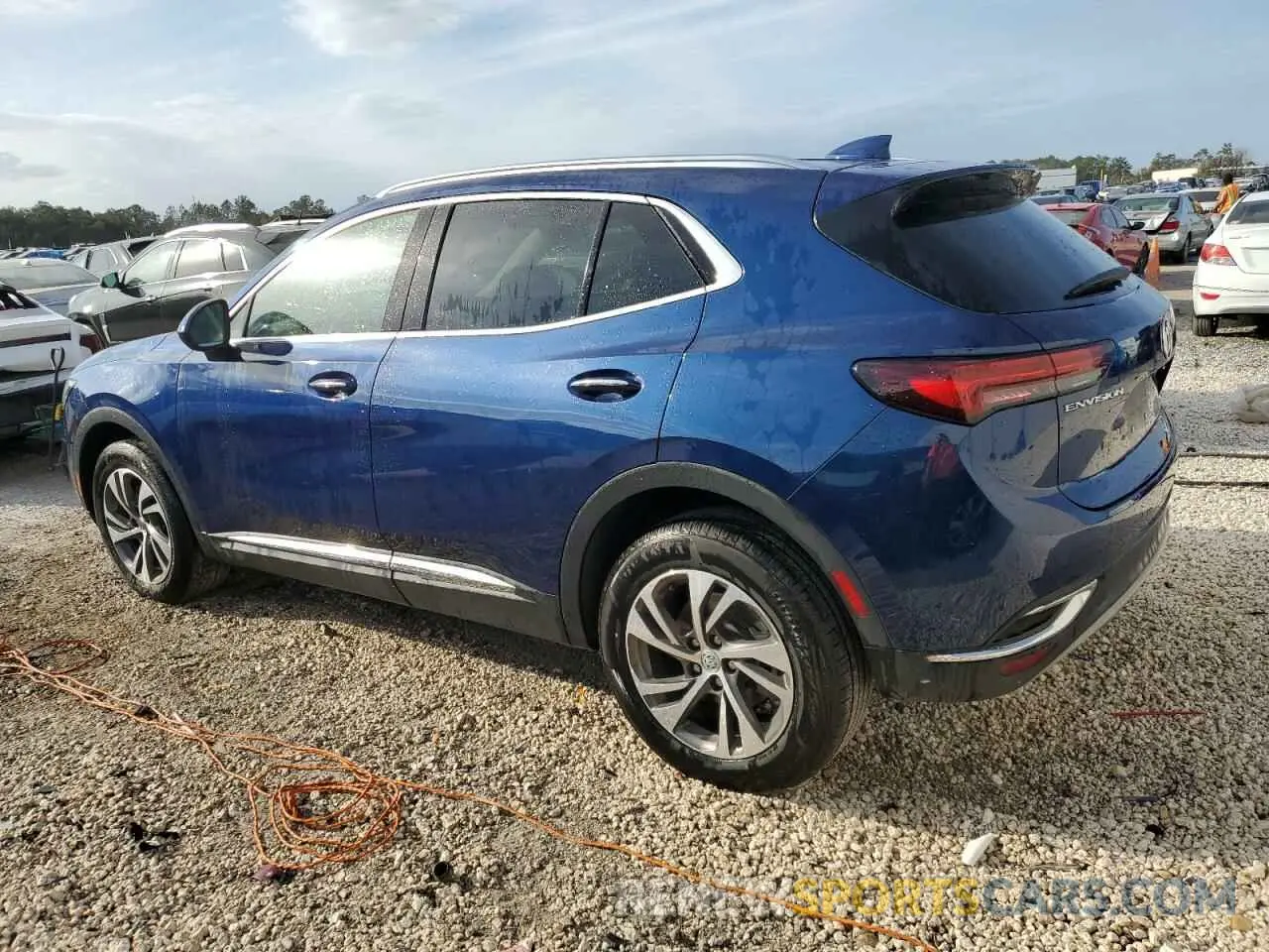 2 fotografías del automóvil dañado LRBFZNR43PD074839 BUICK ENVISION 2023