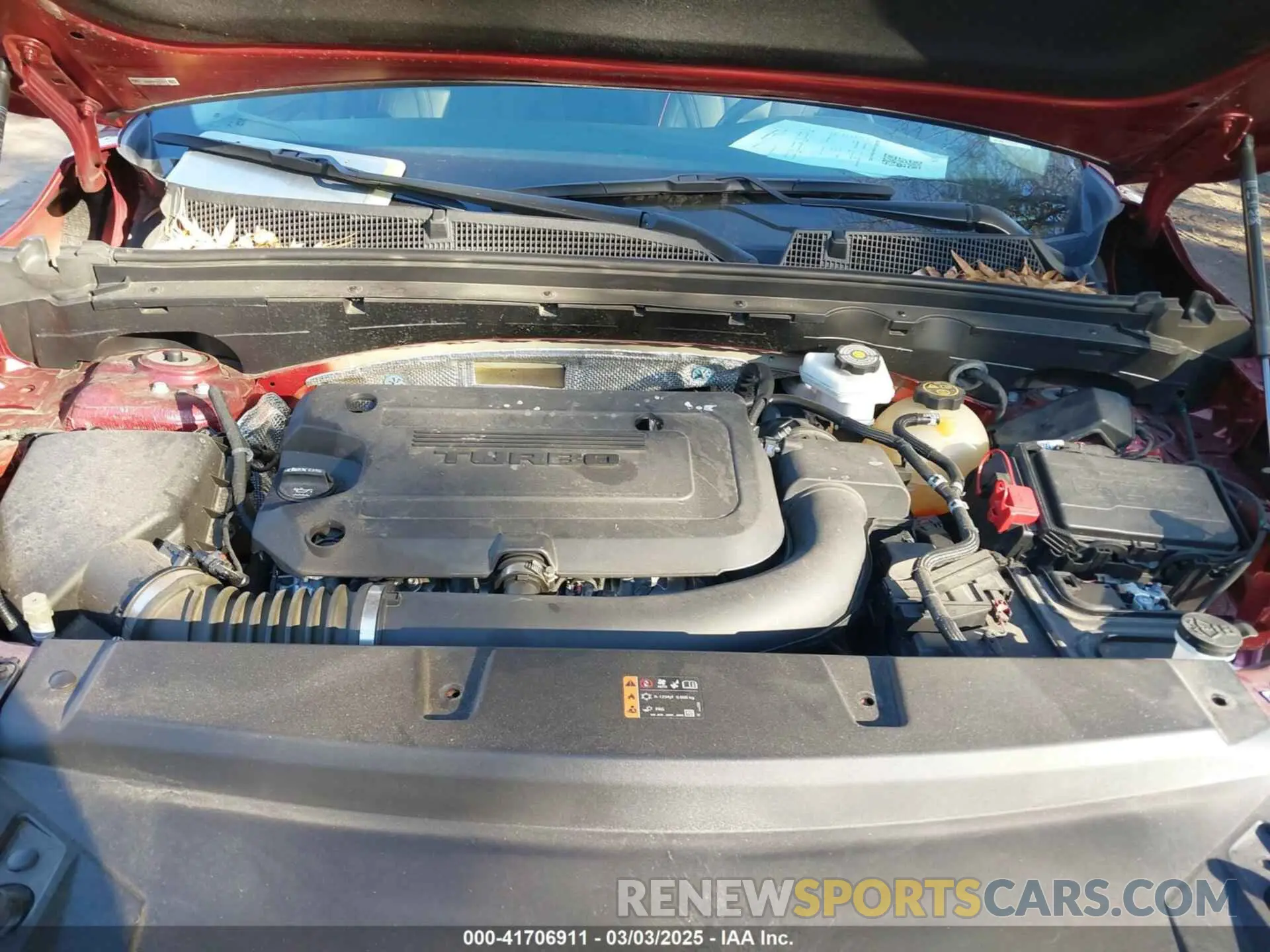 10 fotografías del automóvil dañado LRBFZNR44PD057533 BUICK ENVISION 2023
