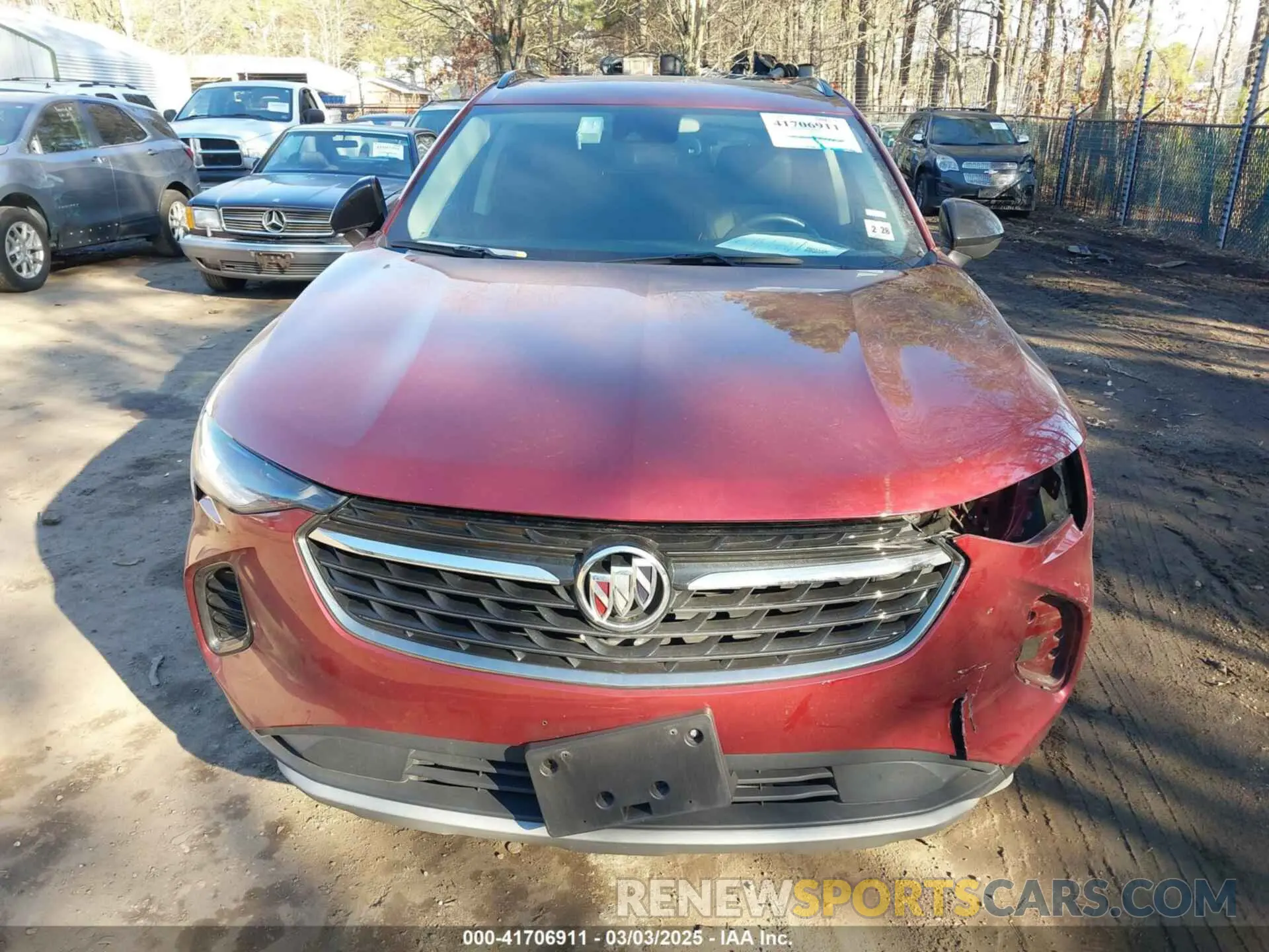 12 fotografías del automóvil dañado LRBFZNR44PD057533 BUICK ENVISION 2023