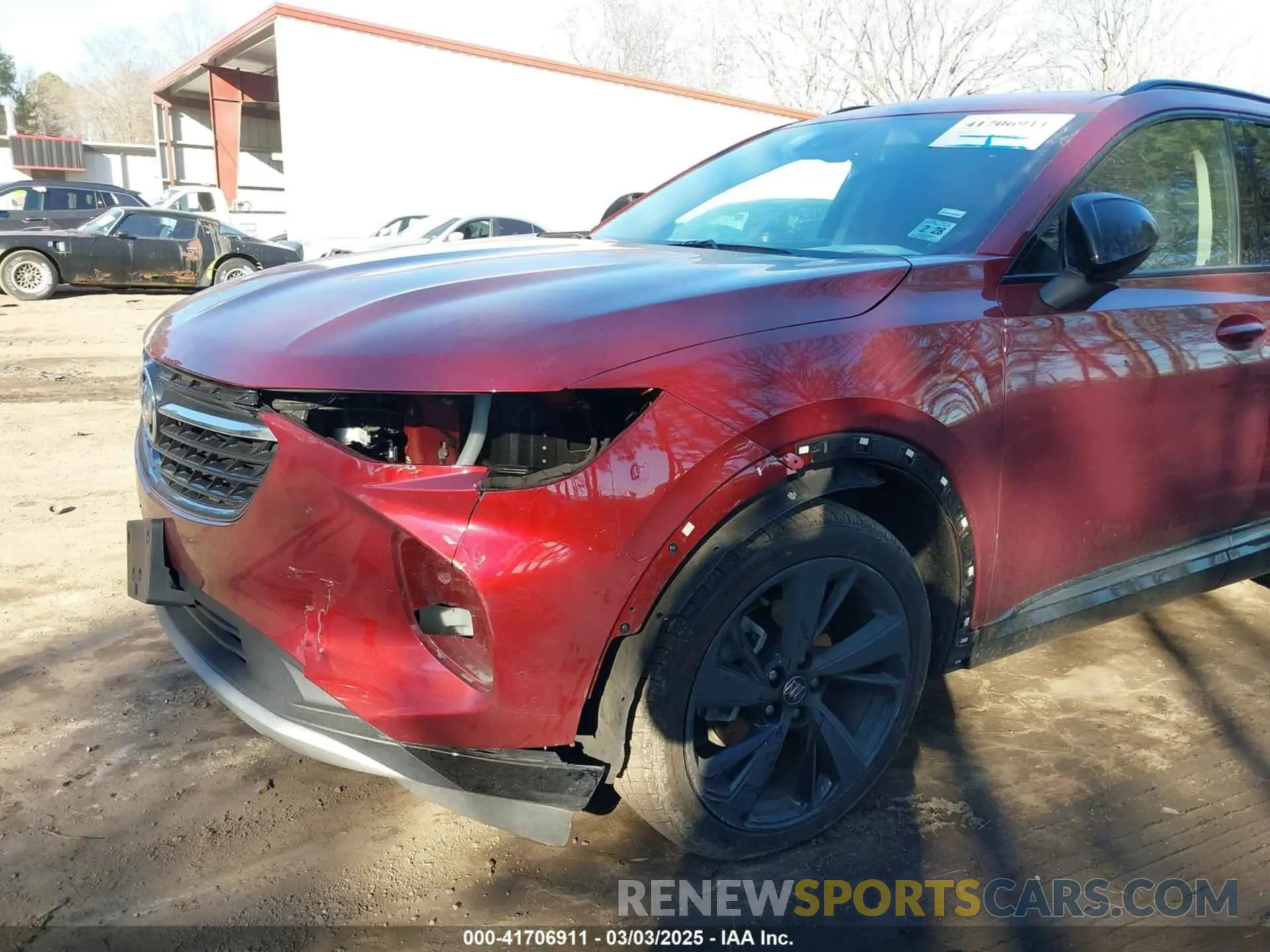 6 fotografías del automóvil dañado LRBFZNR44PD057533 BUICK ENVISION 2023