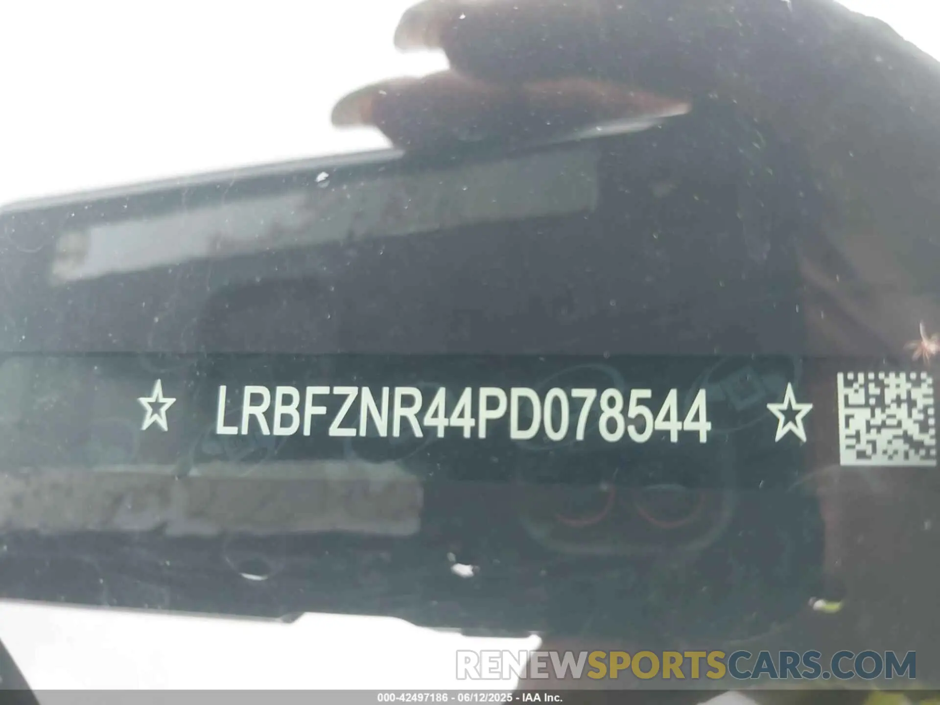 9 fotografías del automóvil dañado LRBFZNR44PD078544 BUICK ENVISION 2023