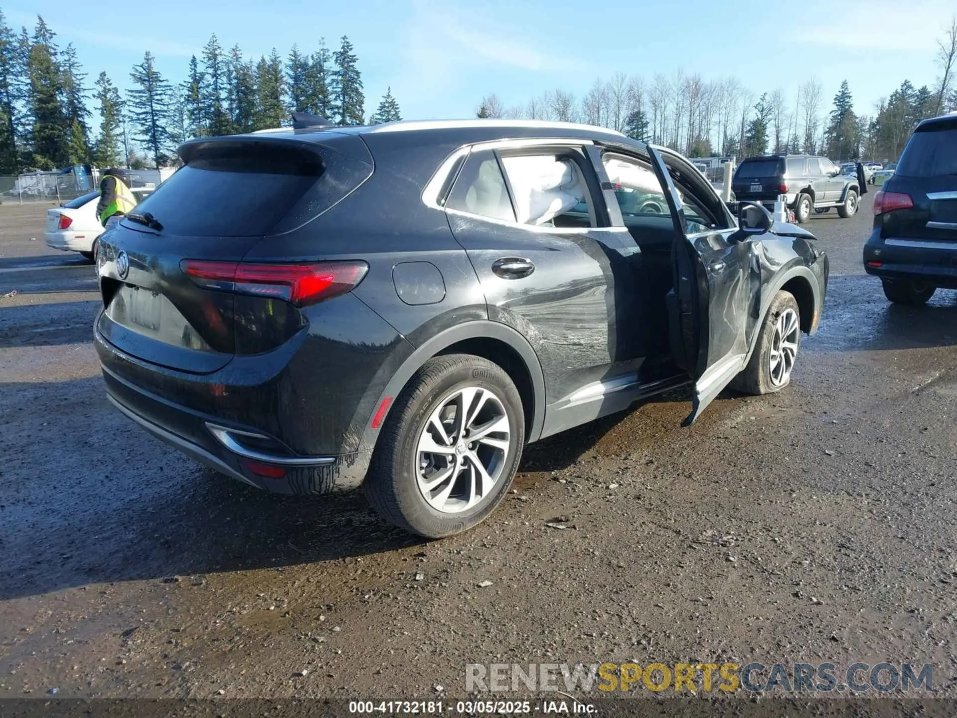 4 fotografías del automóvil dañado LRBFZNR44PD086577 BUICK ENVISION 2023