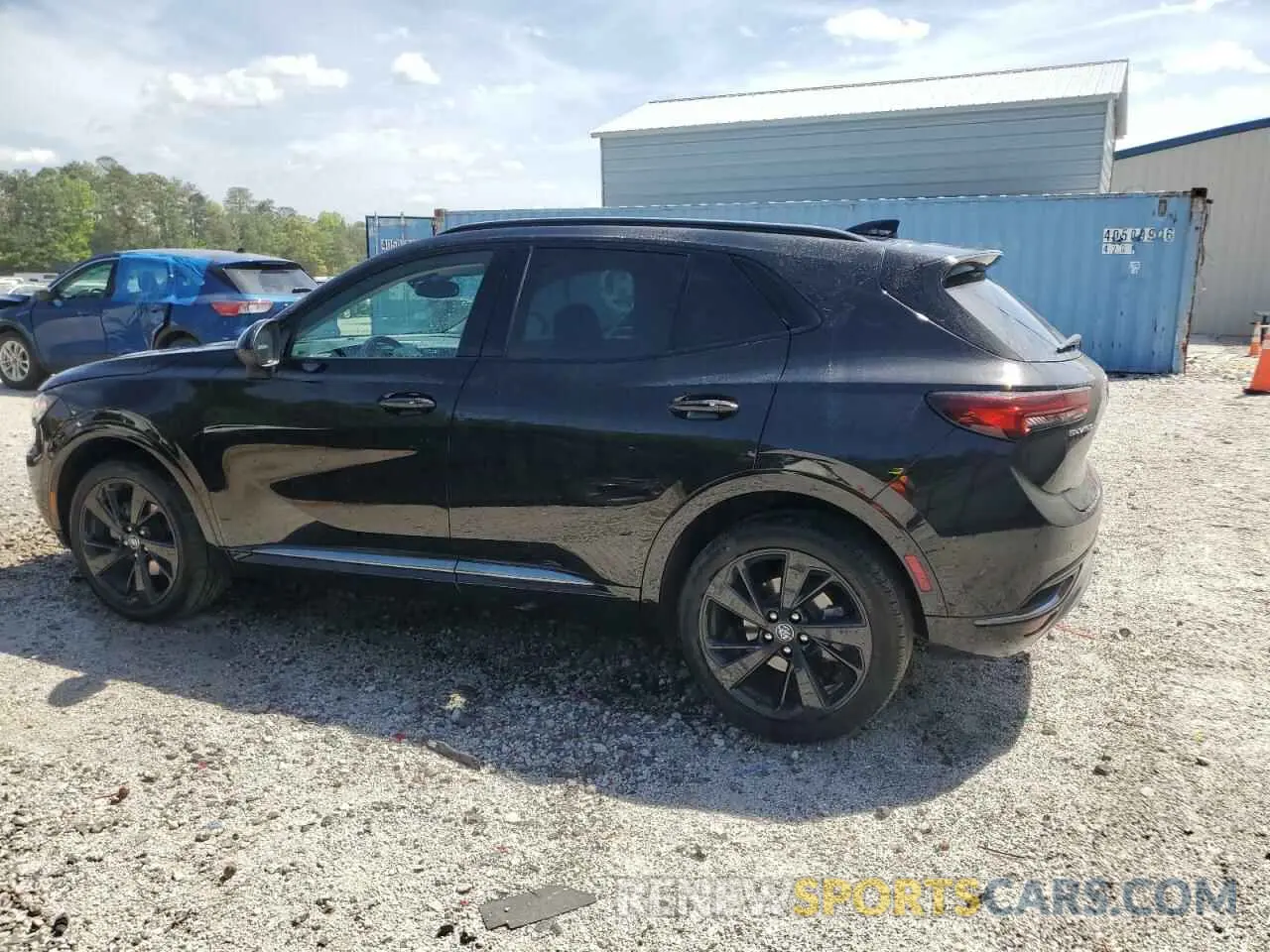 2 fotografías del automóvil dañado LRBFZNR45PD125967 BUICK ENVISION 2023