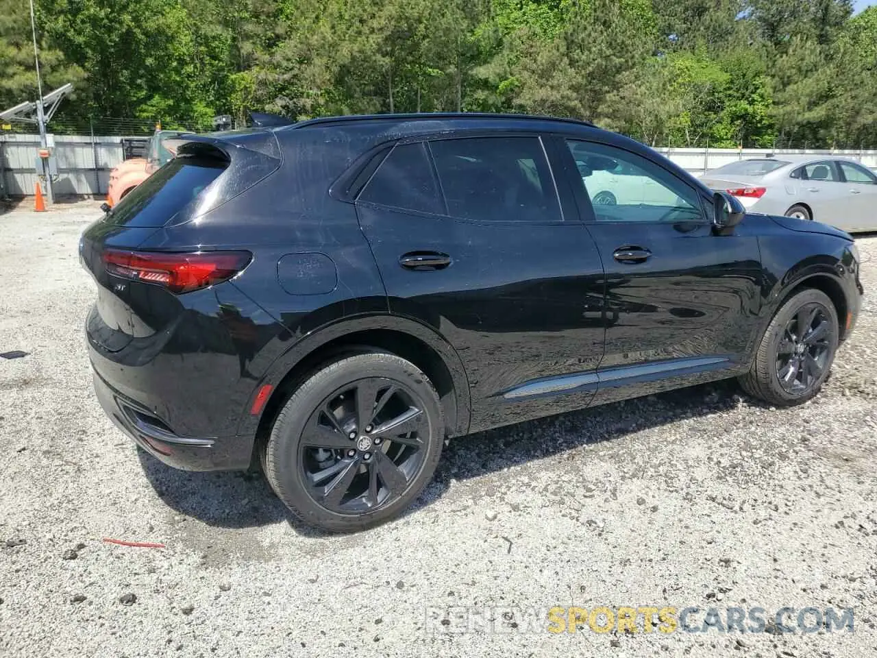 3 fotografías del automóvil dañado LRBFZNR45PD125967 BUICK ENVISION 2023