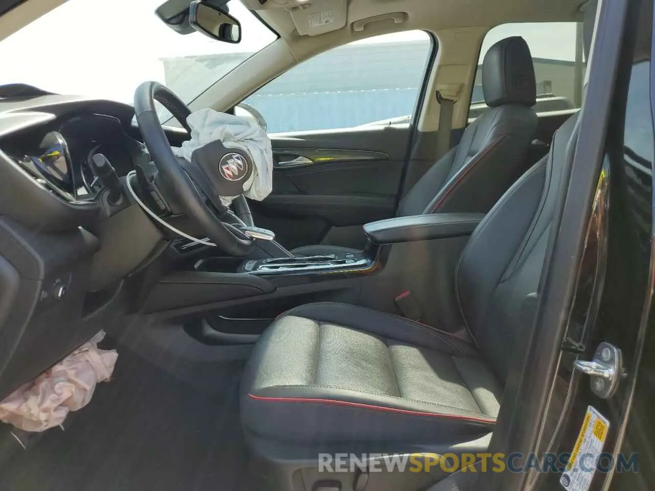 7 fotografías del automóvil dañado LRBFZNR45PD125967 BUICK ENVISION 2023
