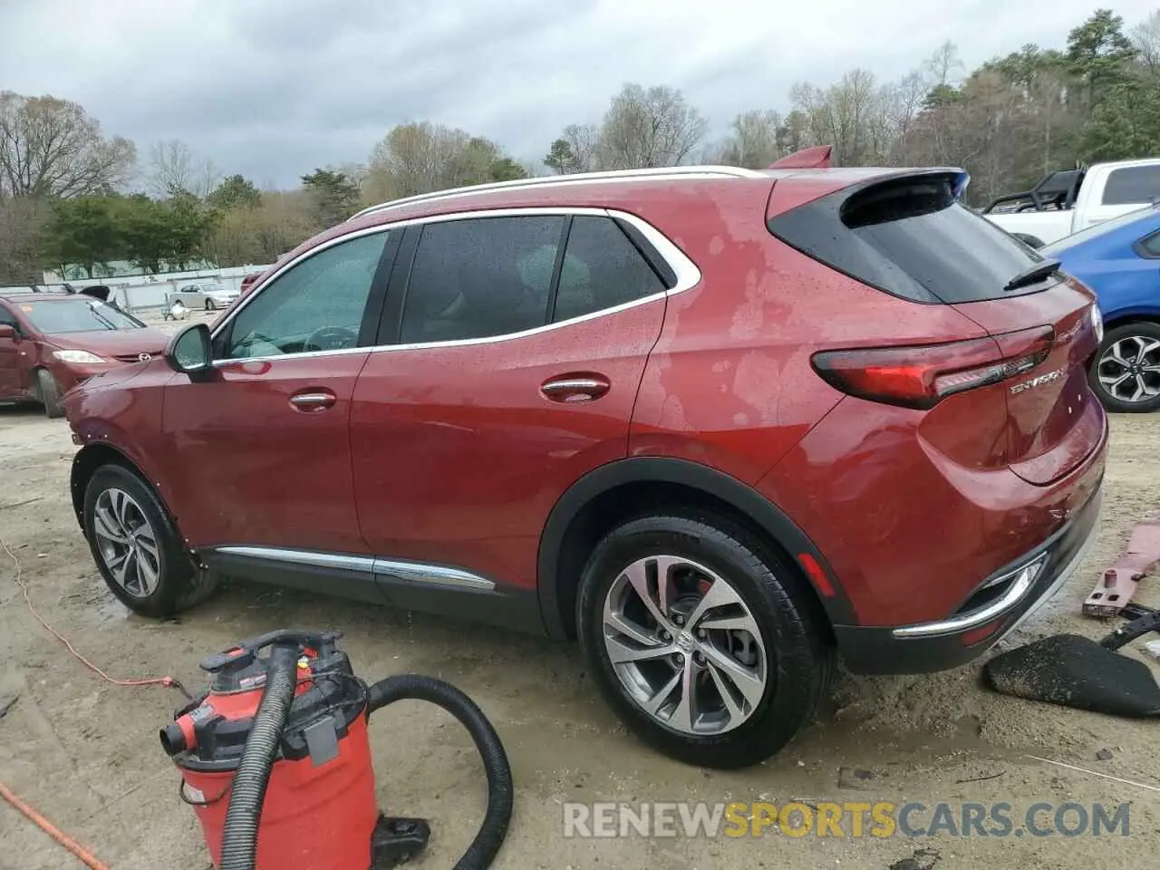 2 fotografías del automóvil dañado LRBFZNR46PD061096 BUICK ENVISION 2023