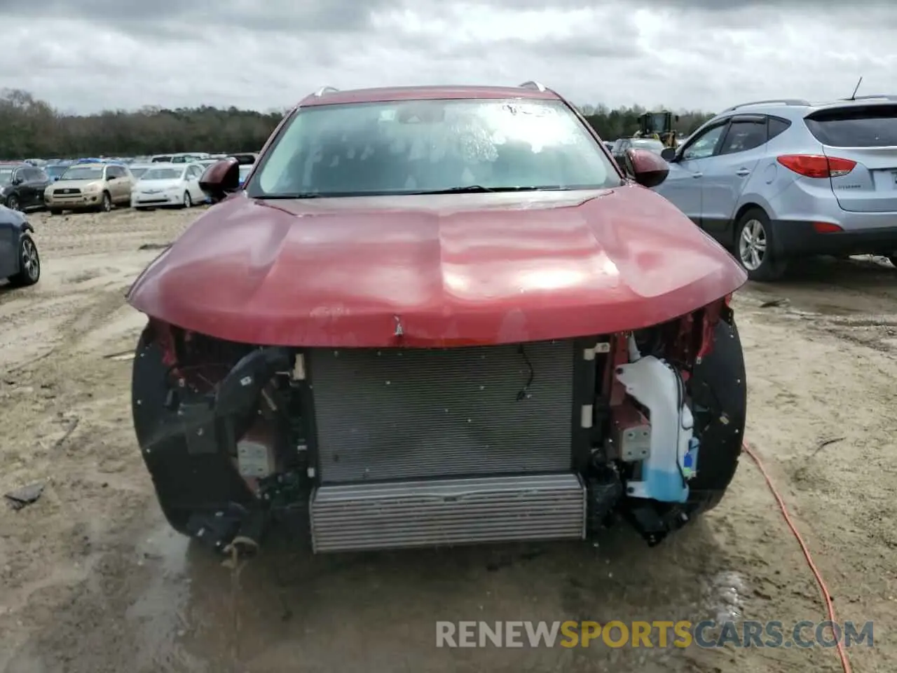 5 fotografías del automóvil dañado LRBFZNR46PD061096 BUICK ENVISION 2023