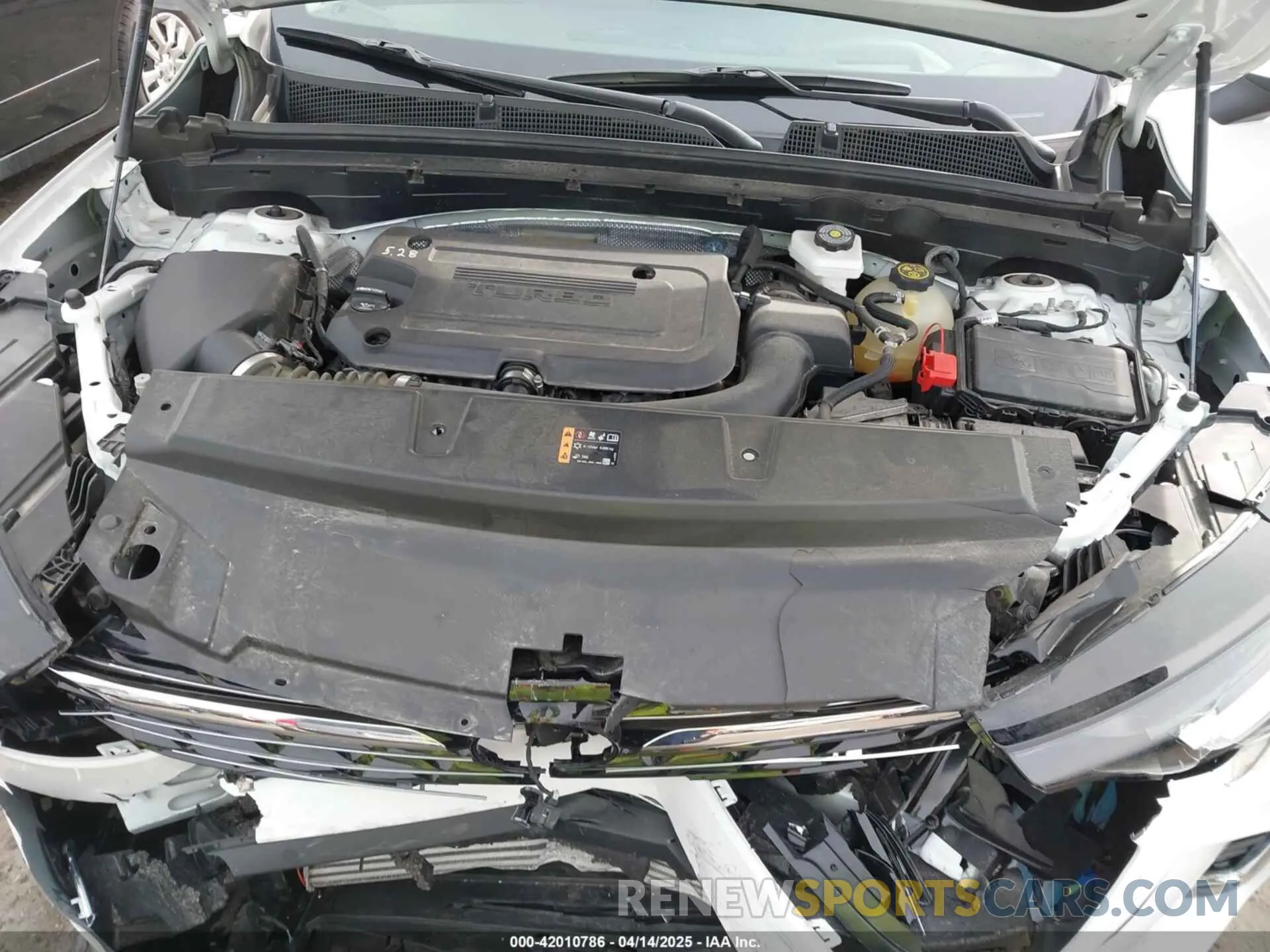 10 fotografías del automóvil dañado LRBFZNR47PD035073 BUICK ENVISION 2023