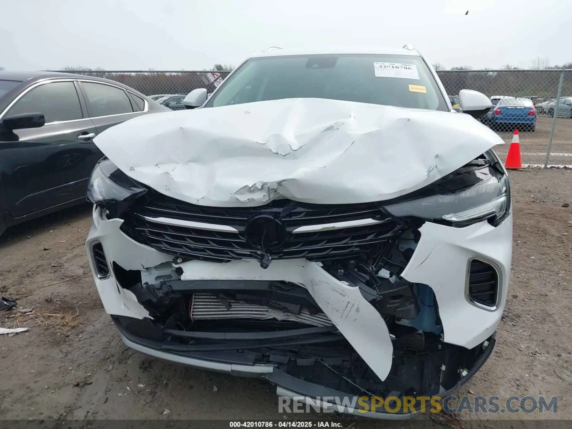 6 fotografías del automóvil dañado LRBFZNR47PD035073 BUICK ENVISION 2023