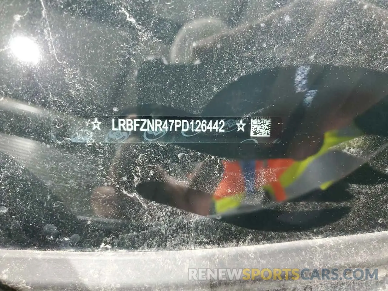 13 fotografías del automóvil dañado LRBFZNR47PD126442 BUICK ENVISION 2023