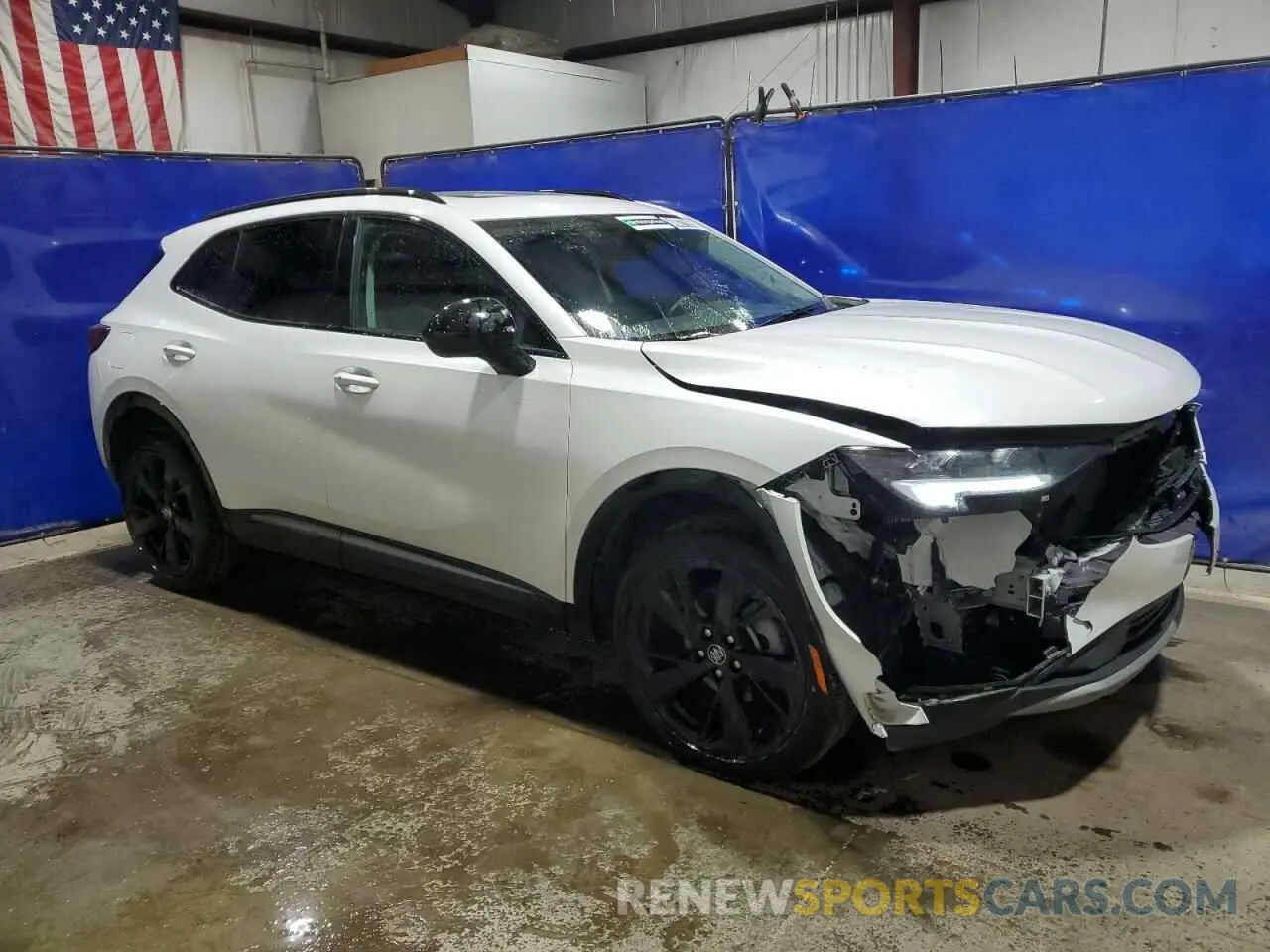 4 fotografías del automóvil dañado LRBFZNR47PD126442 BUICK ENVISION 2023