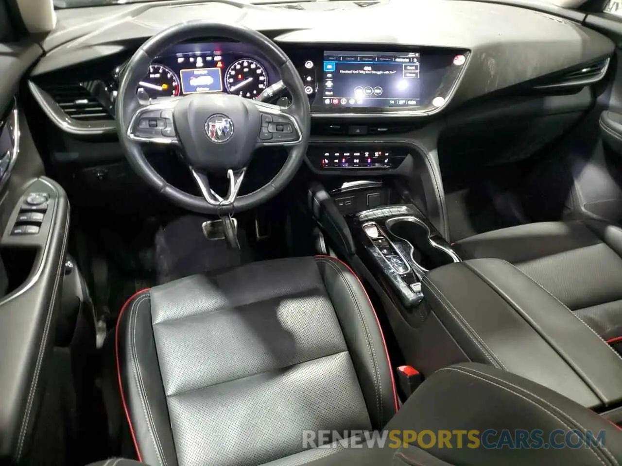 8 fotografías del automóvil dañado LRBFZNR47PD126442 BUICK ENVISION 2023
