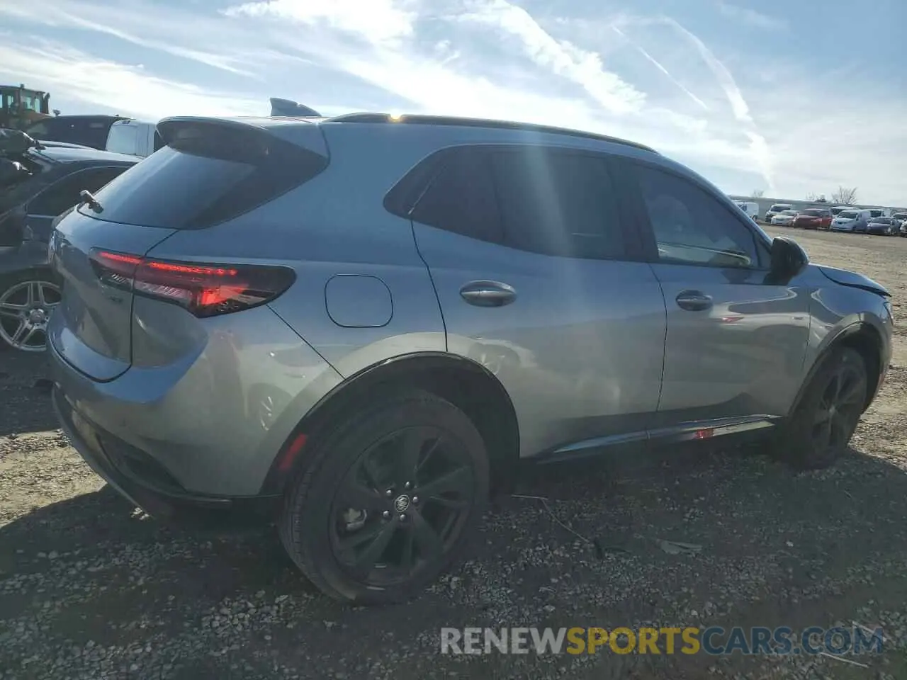 3 fotografías del automóvil dañado LRBFZNR48PD019867 BUICK ENVISION 2023