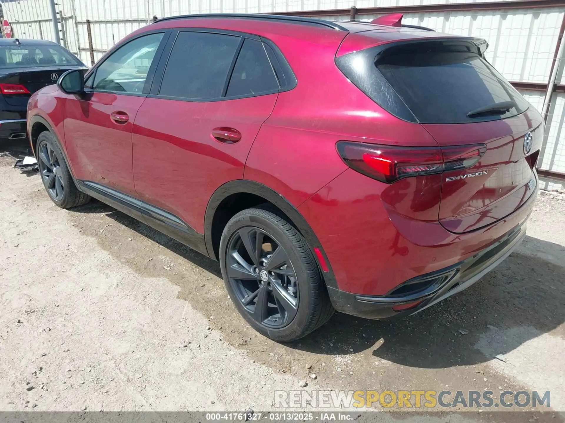 3 fotografías del automóvil dañado LRBFZNR49PD019652 BUICK ENVISION 2023