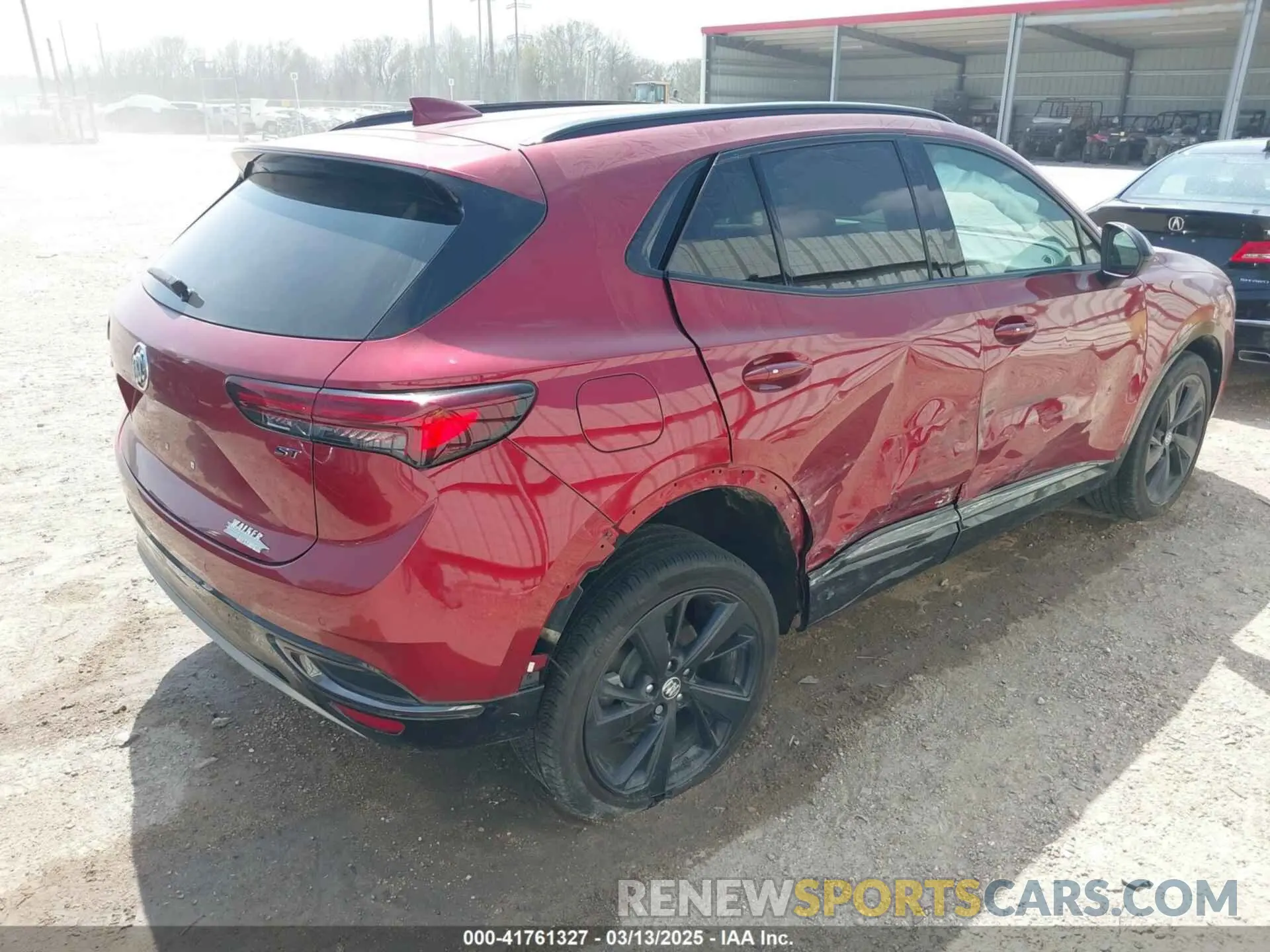 4 fotografías del automóvil dañado LRBFZNR49PD019652 BUICK ENVISION 2023