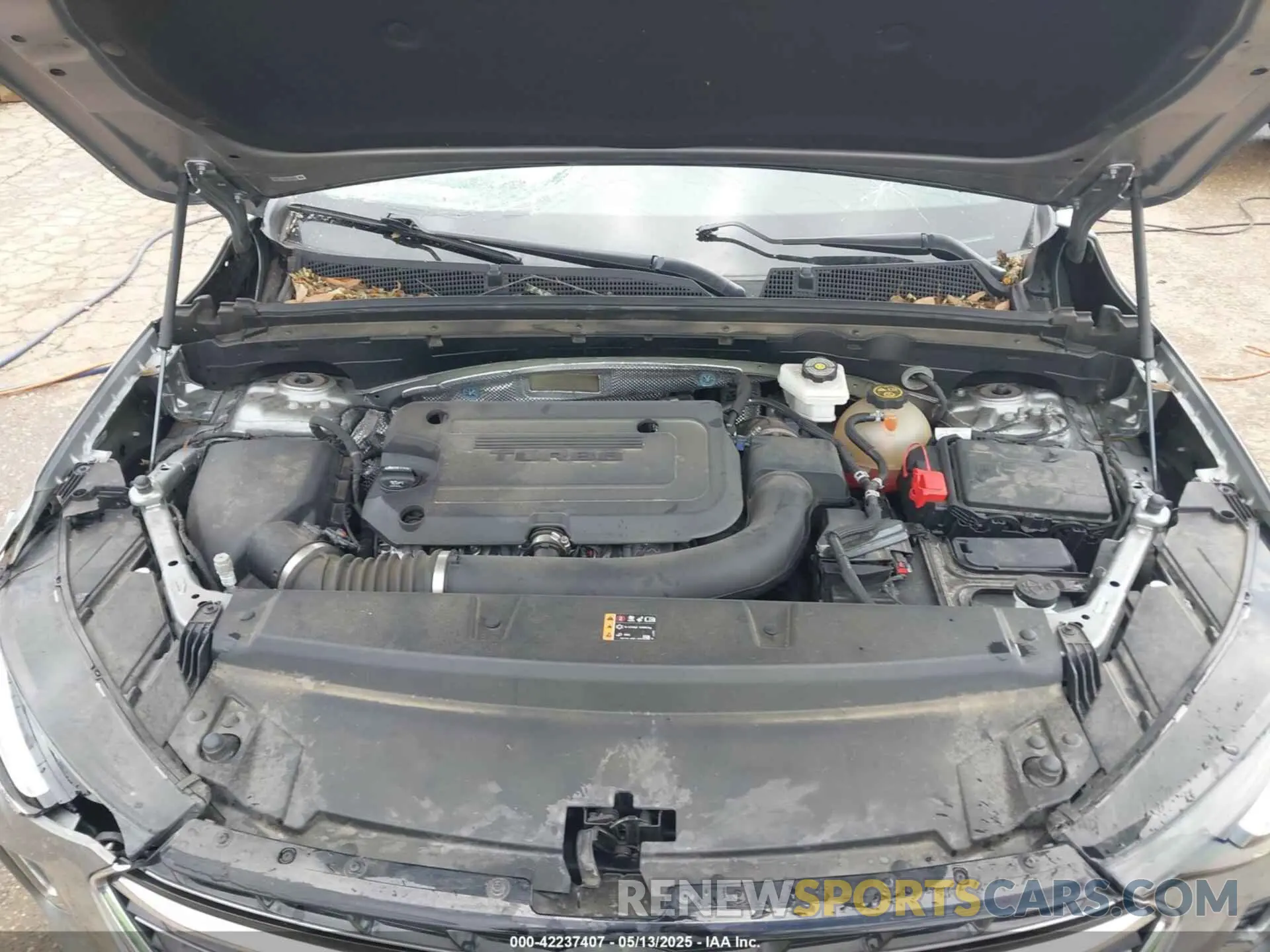 17 fotografías del automóvil dañado LRBFZNR49PD056328 BUICK ENVISION 2023