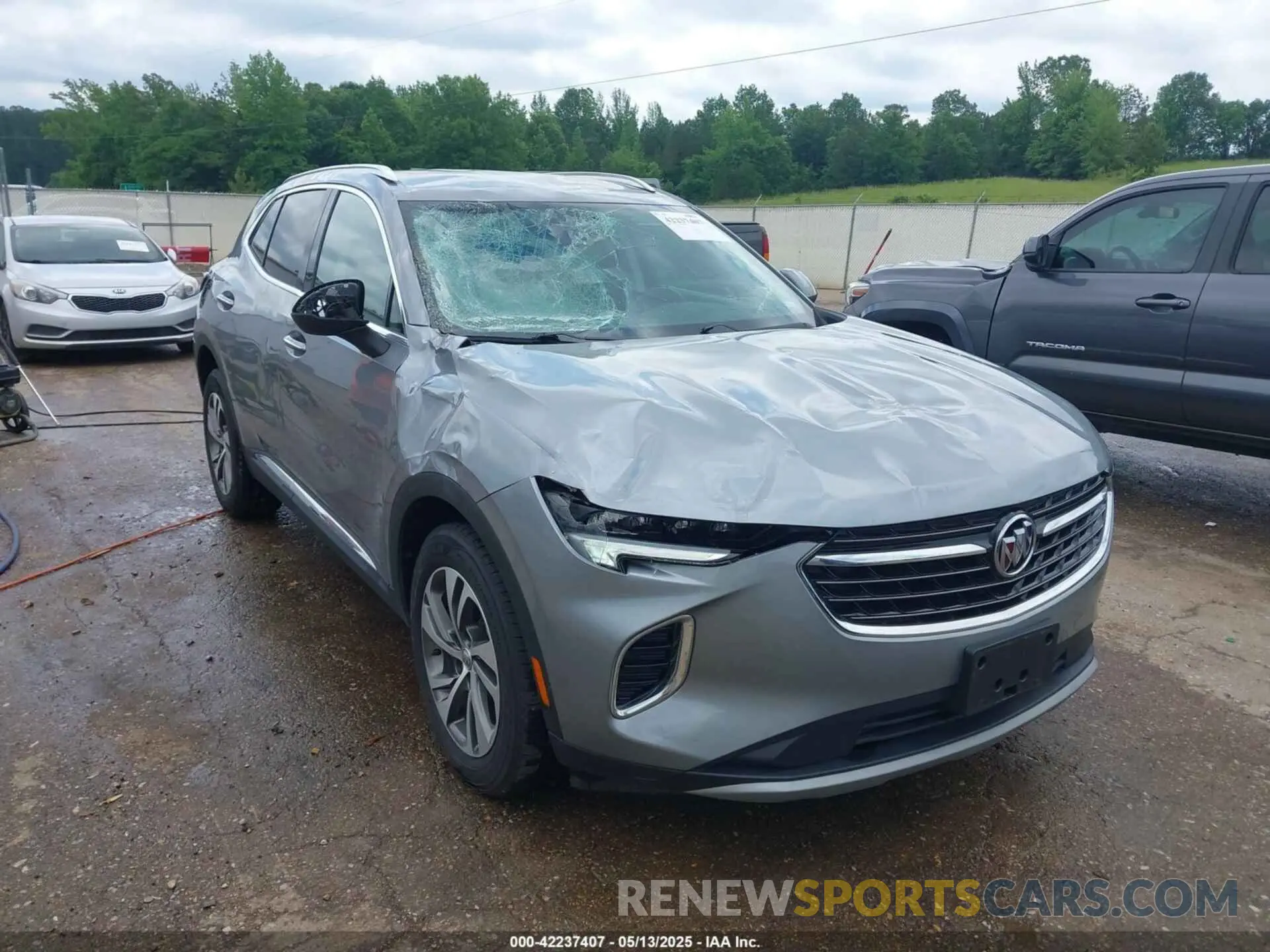 6 fotografías del automóvil dañado LRBFZNR49PD056328 BUICK ENVISION 2023