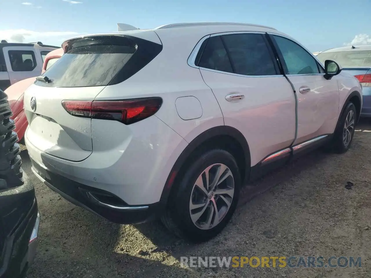 3 fotografías del automóvil dañado LRBFZNR49PD149995 BUICK ENVISION 2023