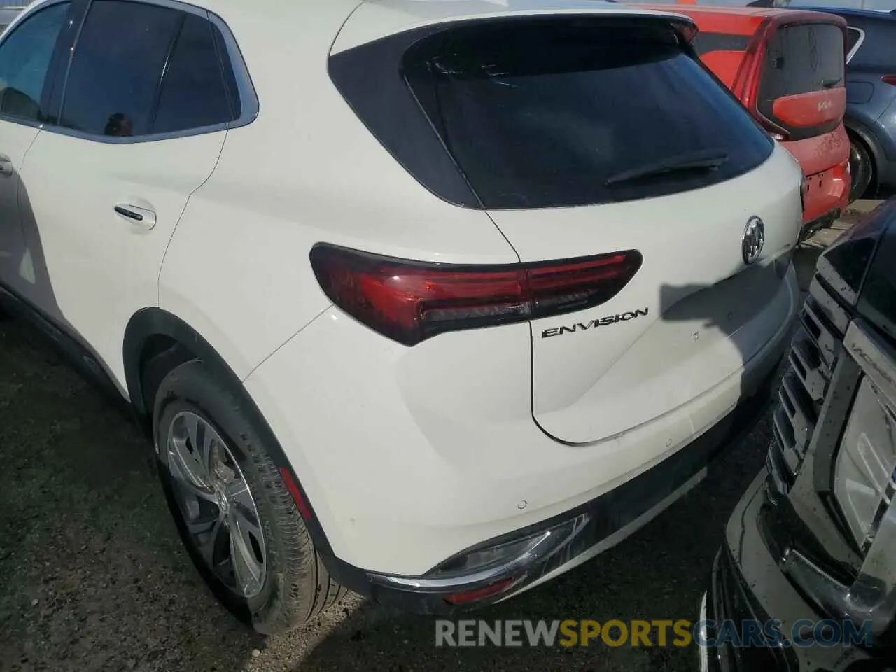 6 fotografías del automóvil dañado LRBFZNR49PD149995 BUICK ENVISION 2023