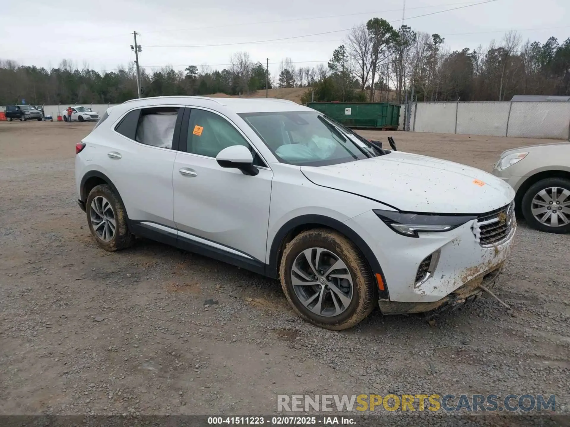 1 fotografías del automóvil dañado LRBFZNR4XPD023807 BUICK ENVISION 2023