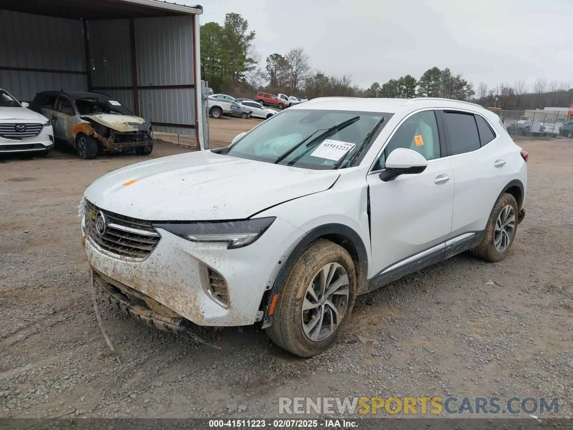 6 fotografías del automóvil dañado LRBFZNR4XPD023807 BUICK ENVISION 2023