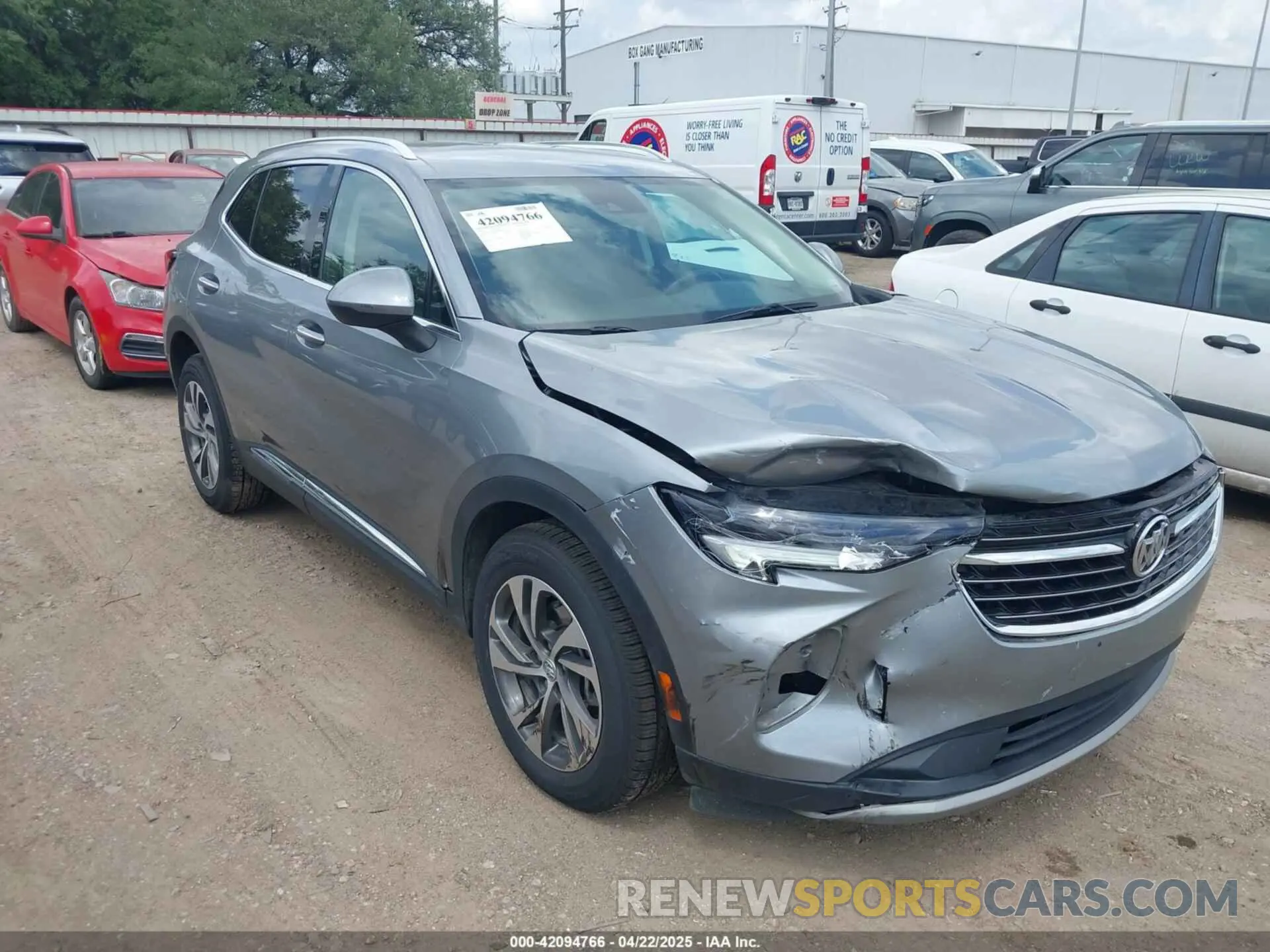 1 fotografías del automóvil dañado LRBFZNR4XPD056225 BUICK ENVISION 2023