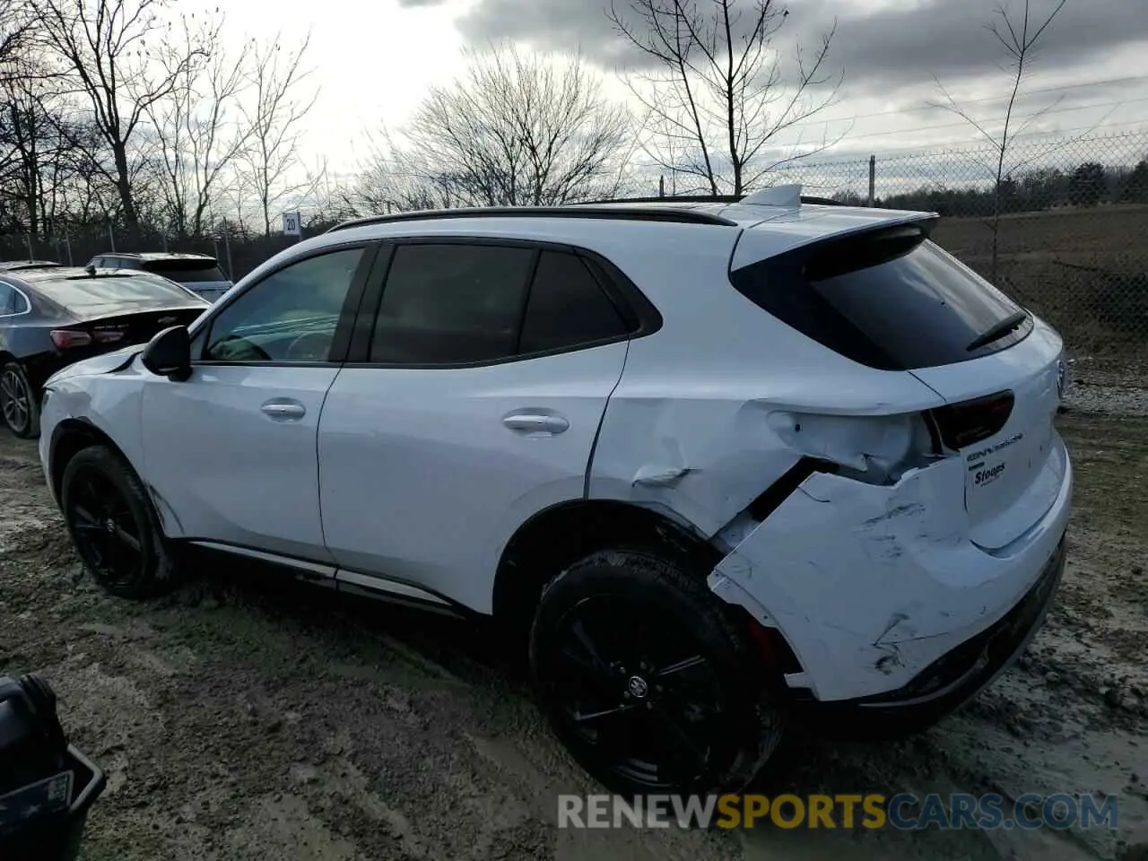 2 fotografías del automóvil dañado LRBFZPR40PD052440 BUICK ENVISION 2023