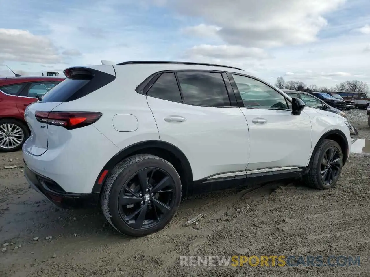 3 fotografías del automóvil dañado LRBFZPR40PD052440 BUICK ENVISION 2023