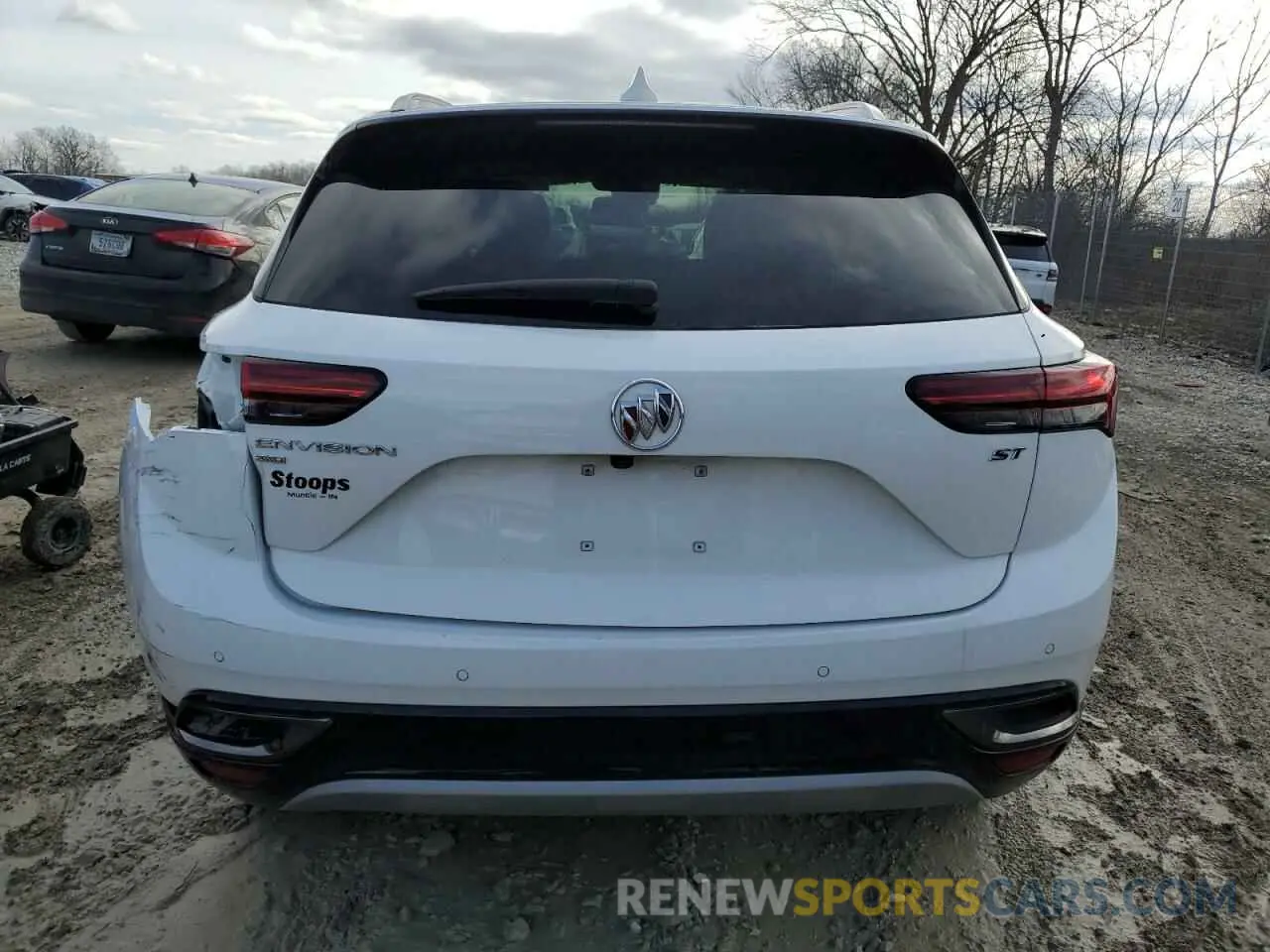 6 fotografías del automóvil dañado LRBFZPR40PD052440 BUICK ENVISION 2023