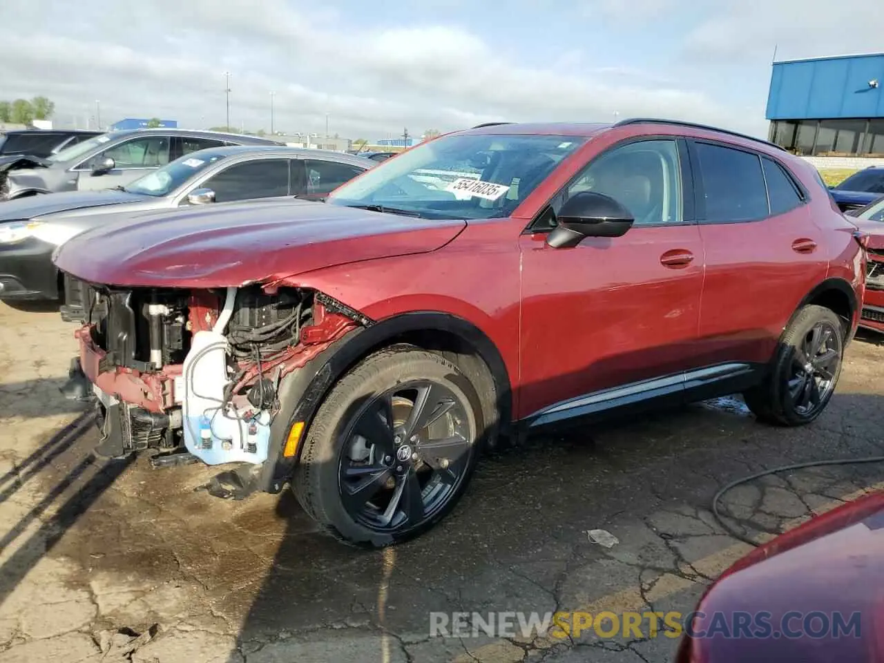 1 fotografías del automóvil dañado LRBFZPR41PD081235 BUICK ENVISION 2023