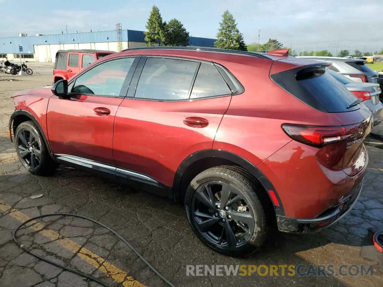 2 fotografías del automóvil dañado LRBFZPR41PD081235 BUICK ENVISION 2023