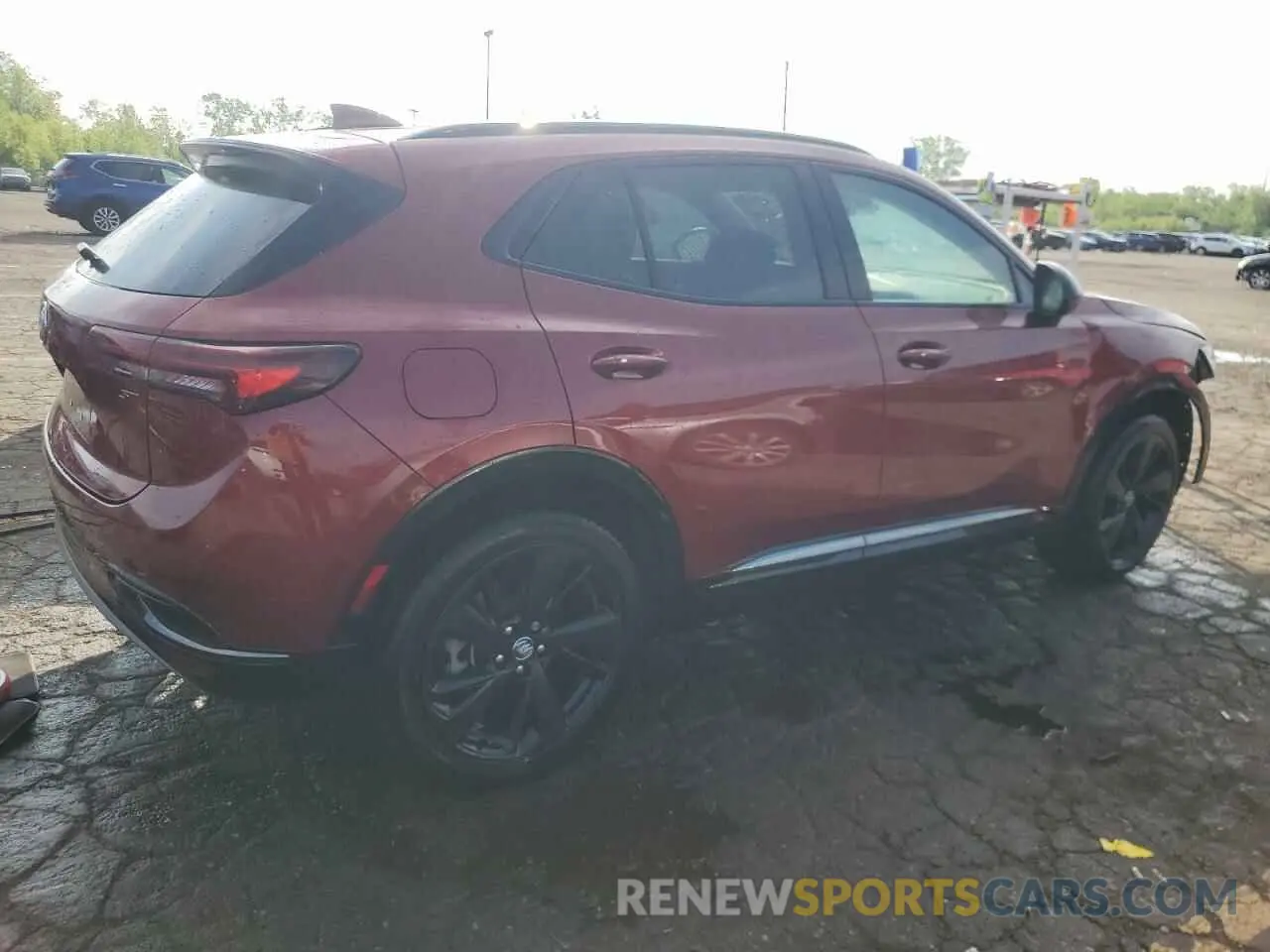 3 fotografías del automóvil dañado LRBFZPR41PD081235 BUICK ENVISION 2023
