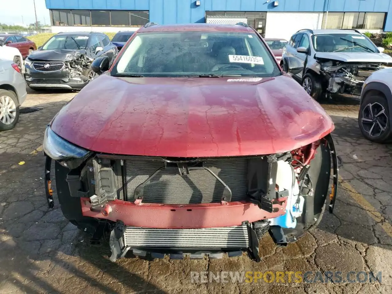 5 fotografías del automóvil dañado LRBFZPR41PD081235 BUICK ENVISION 2023