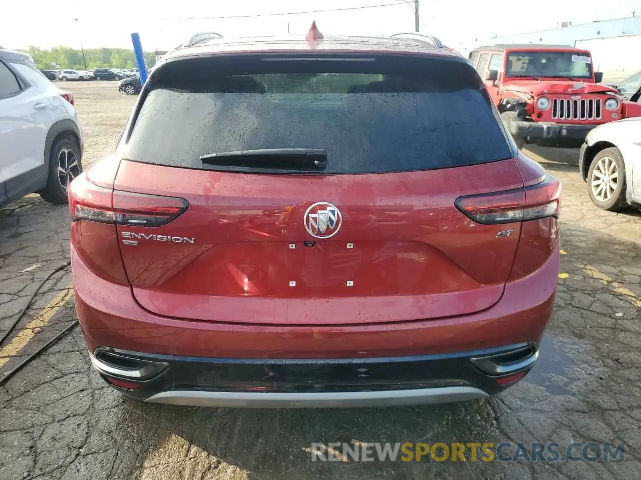 6 fotografías del automóvil dañado LRBFZPR41PD081235 BUICK ENVISION 2023