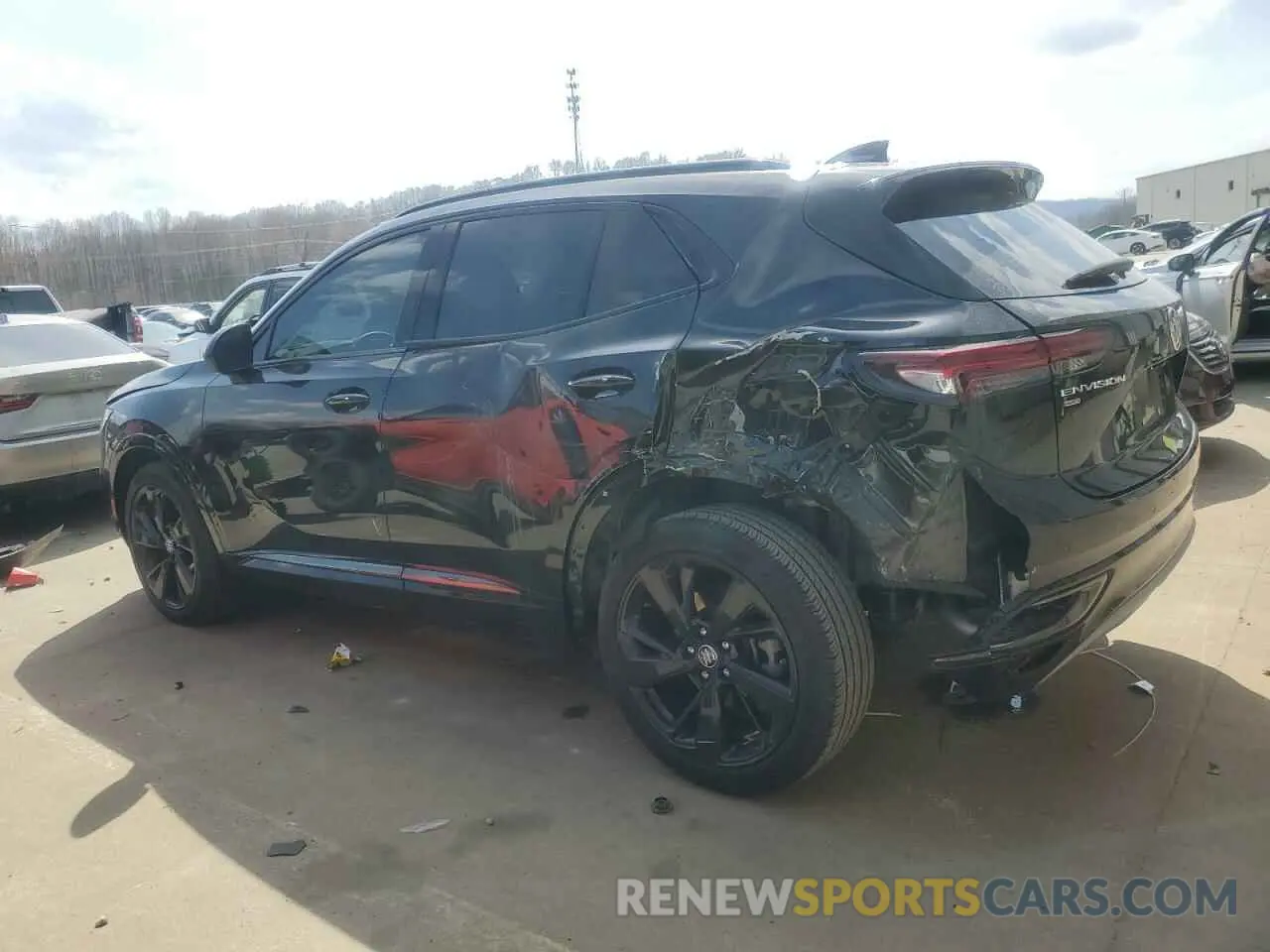 2 fotografías del automóvil dañado LRBFZPR42PD189895 BUICK ENVISION 2023
