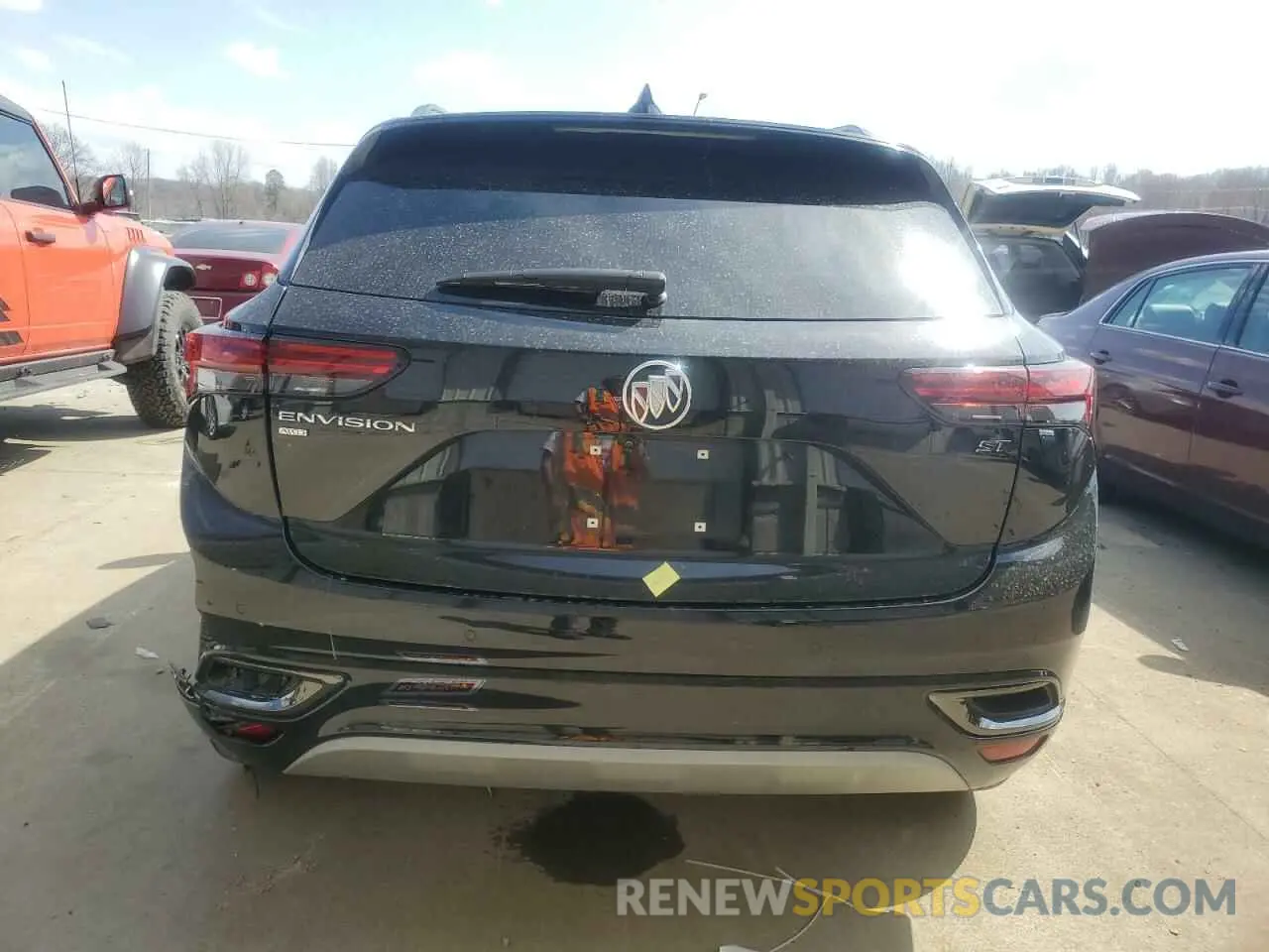 6 fotografías del automóvil dañado LRBFZPR42PD189895 BUICK ENVISION 2023